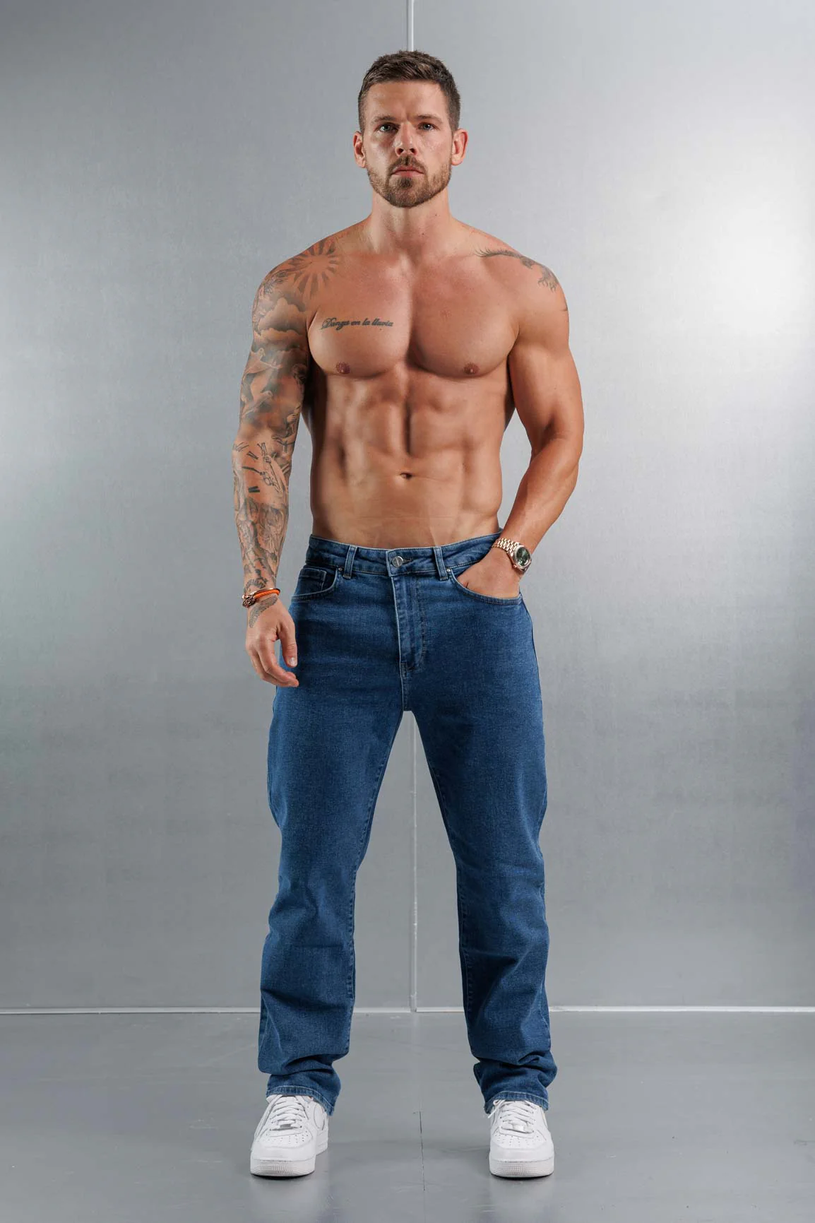 BAGGY JEANS - CLASSIC BLUE WASH - Image 7
