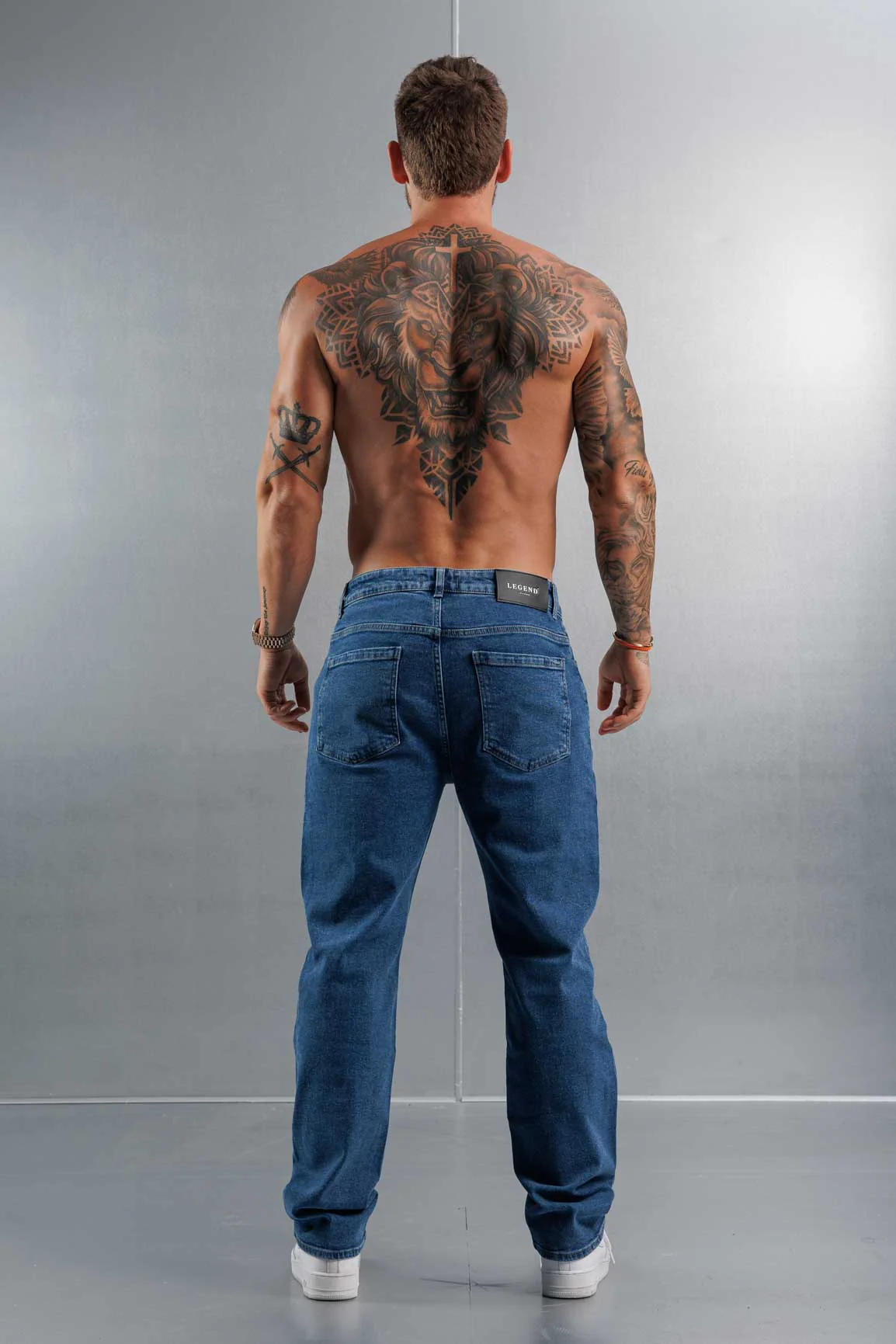 BAGGY JEANS - CLASSIC BLUE WASH - Image 9