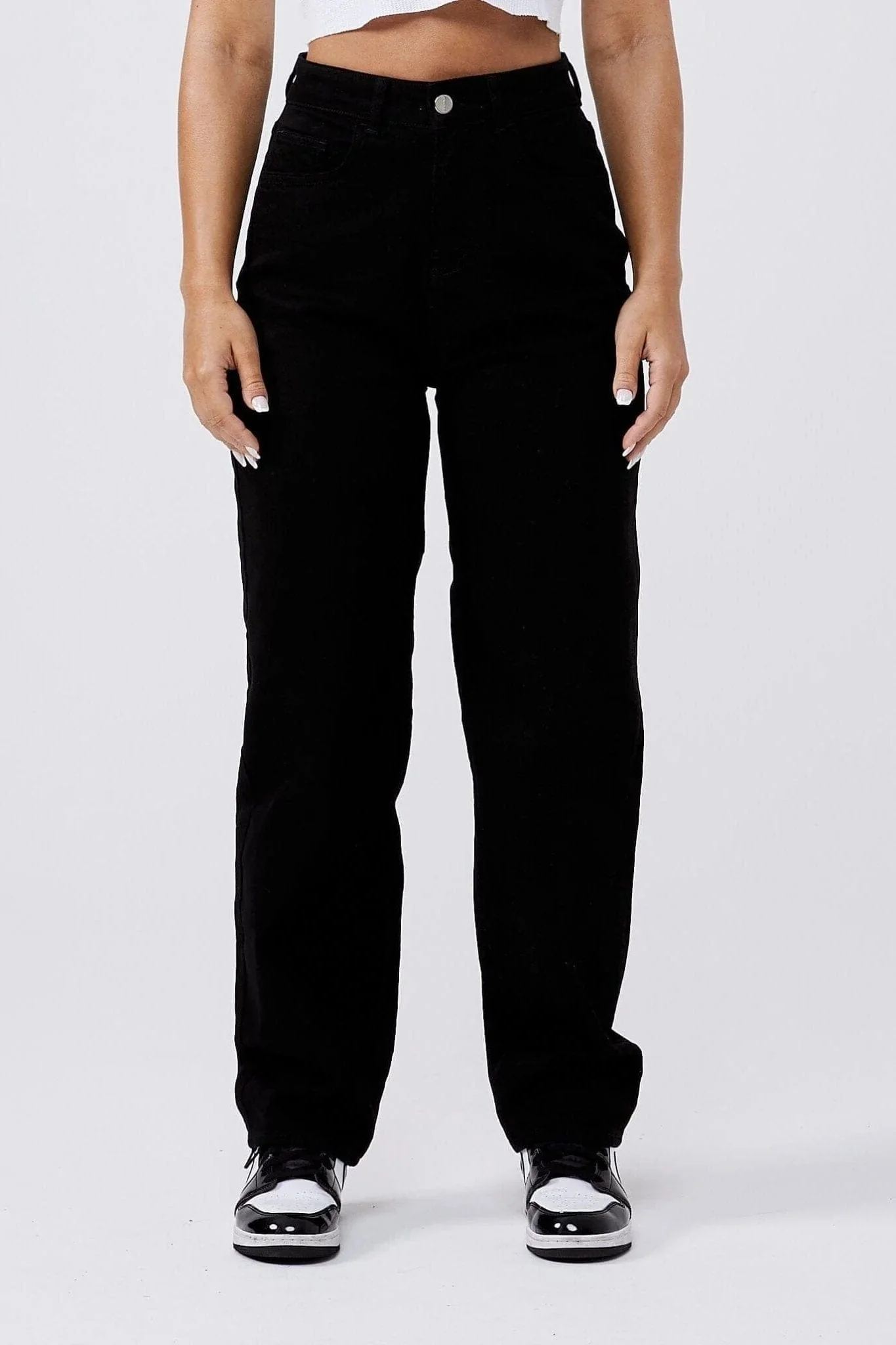 BAGGY JEANS - BLACK - Image 3