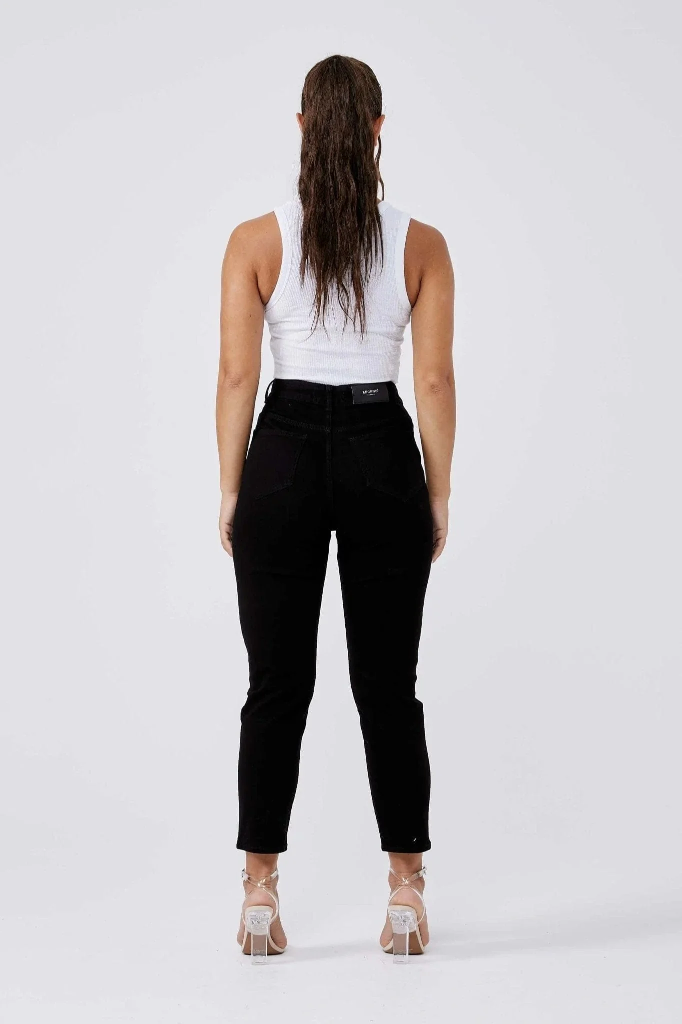 MOM JEANS - BLACK - Image 5