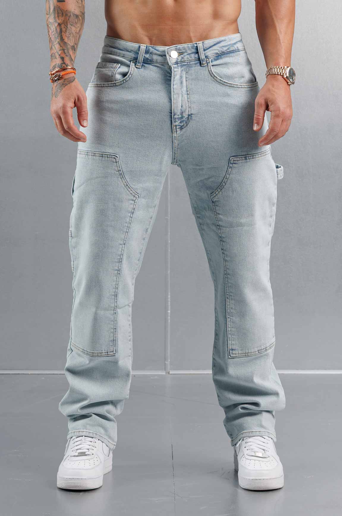 CARPENTER JEANS - BLEACH WASH - Image 3