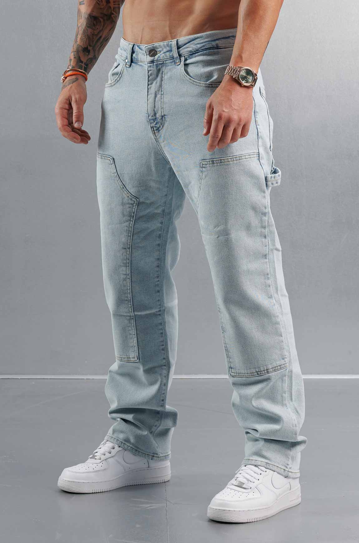 CARPENTER JEANS - BLEACH WASH - Image 5