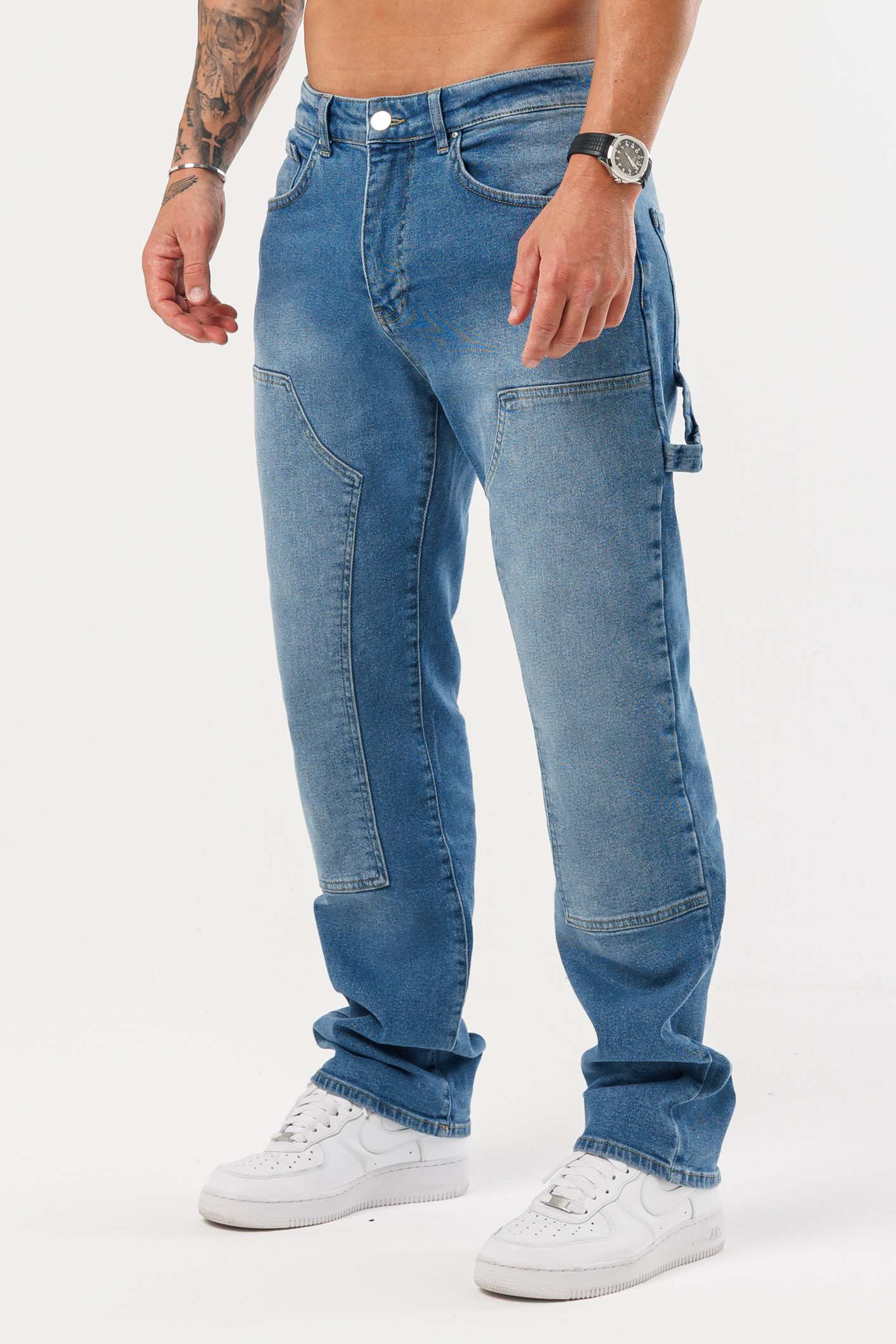 CARPENTER JEANS - MID BLUE - Image 5