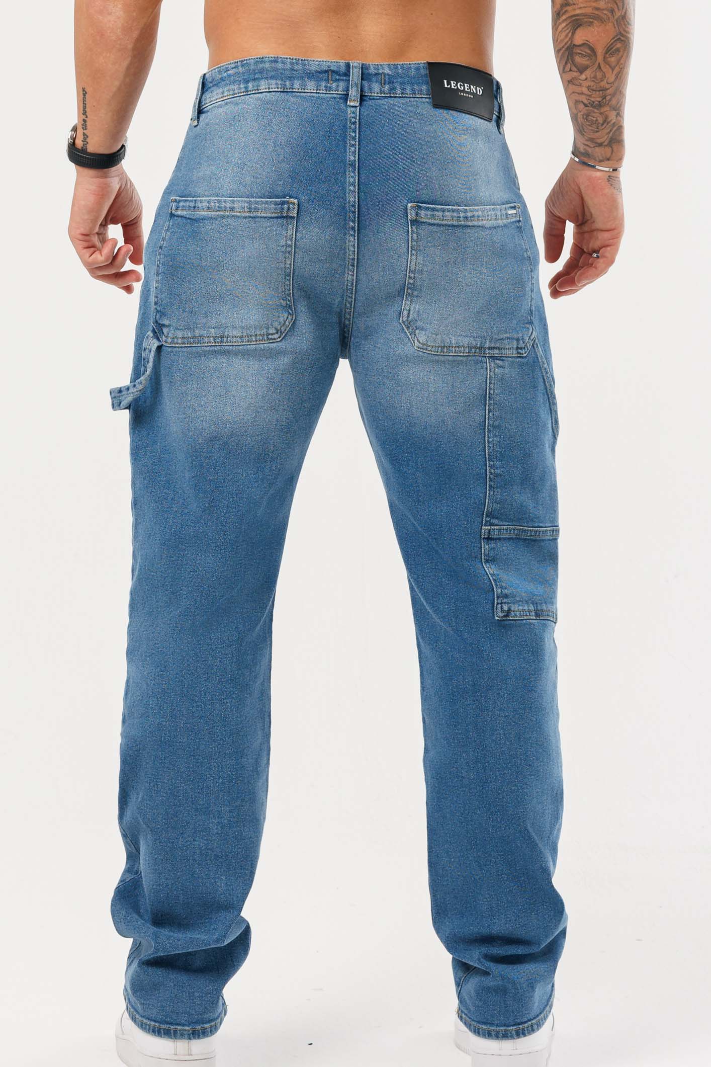 CARPENTER JEANS - MID BLUE - Image 6