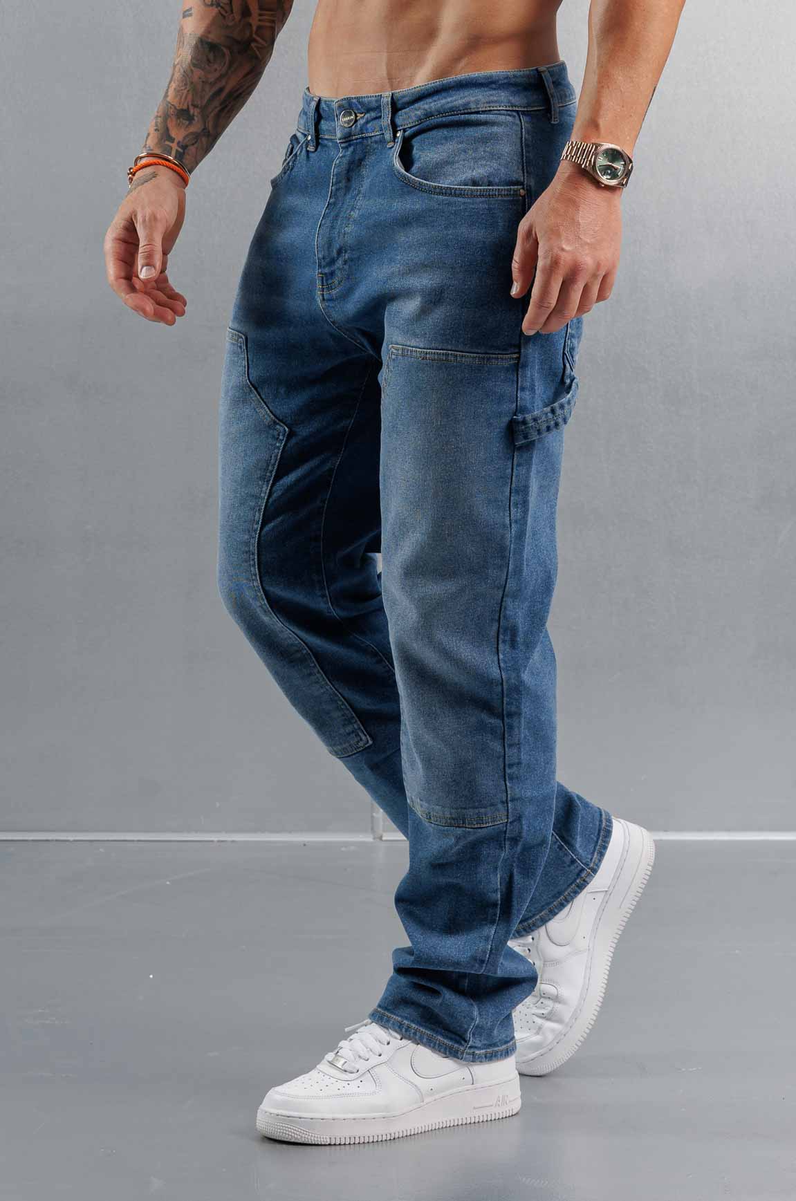 CARPENTER JEANS - MID BLUE - Image 7