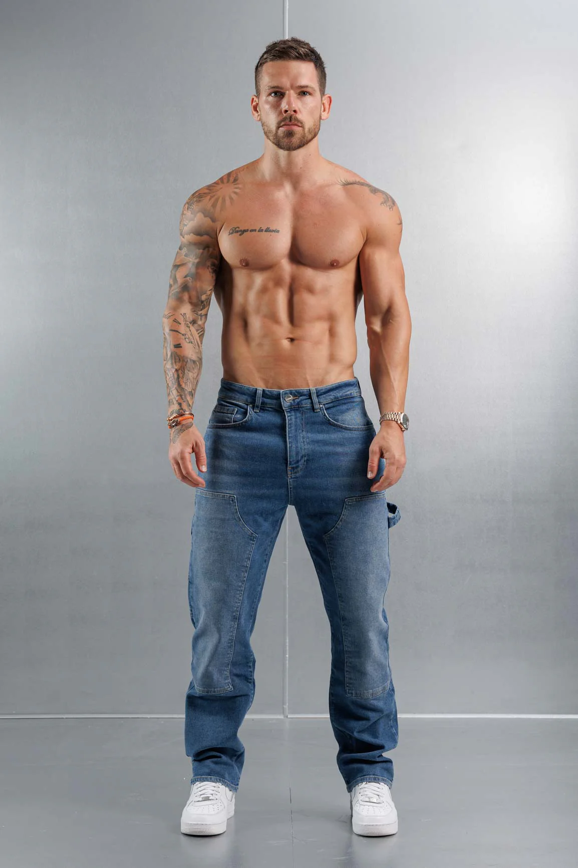 CARPENTER JEANS - MID BLUE - Image 8