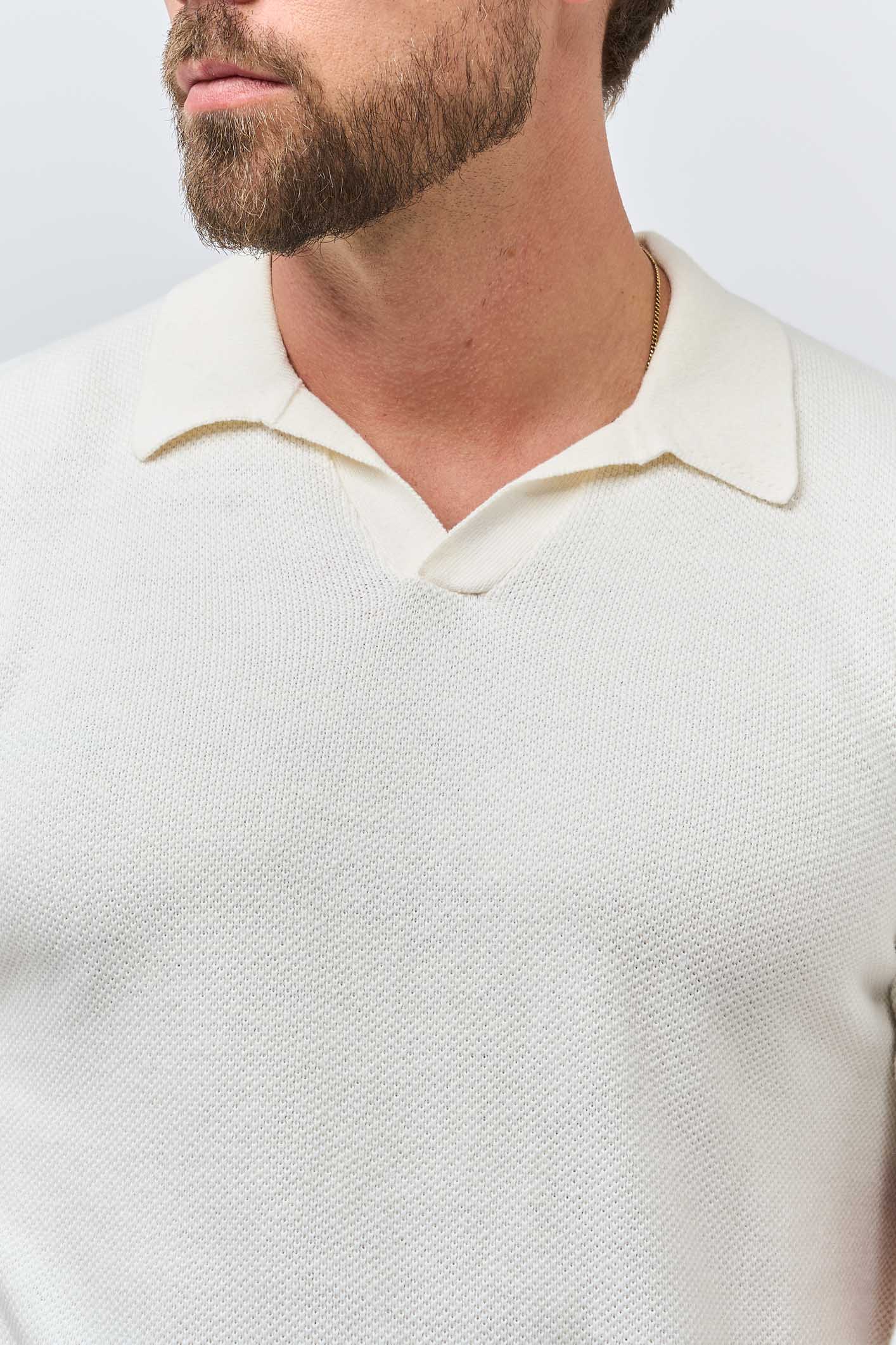 COAST POLO - ECRU - Image 7