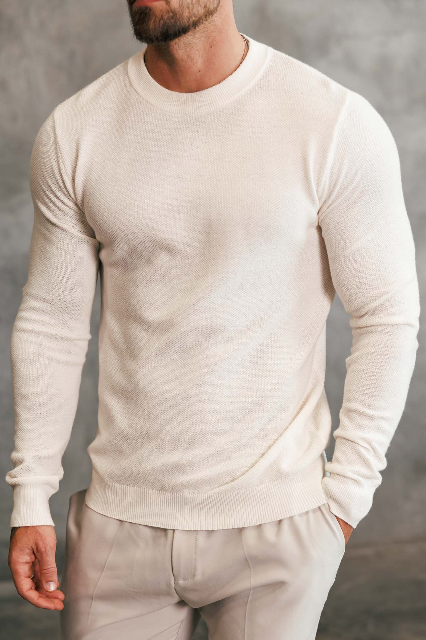 COAST SWEATSHIRT - OFF WHITE - Image 2