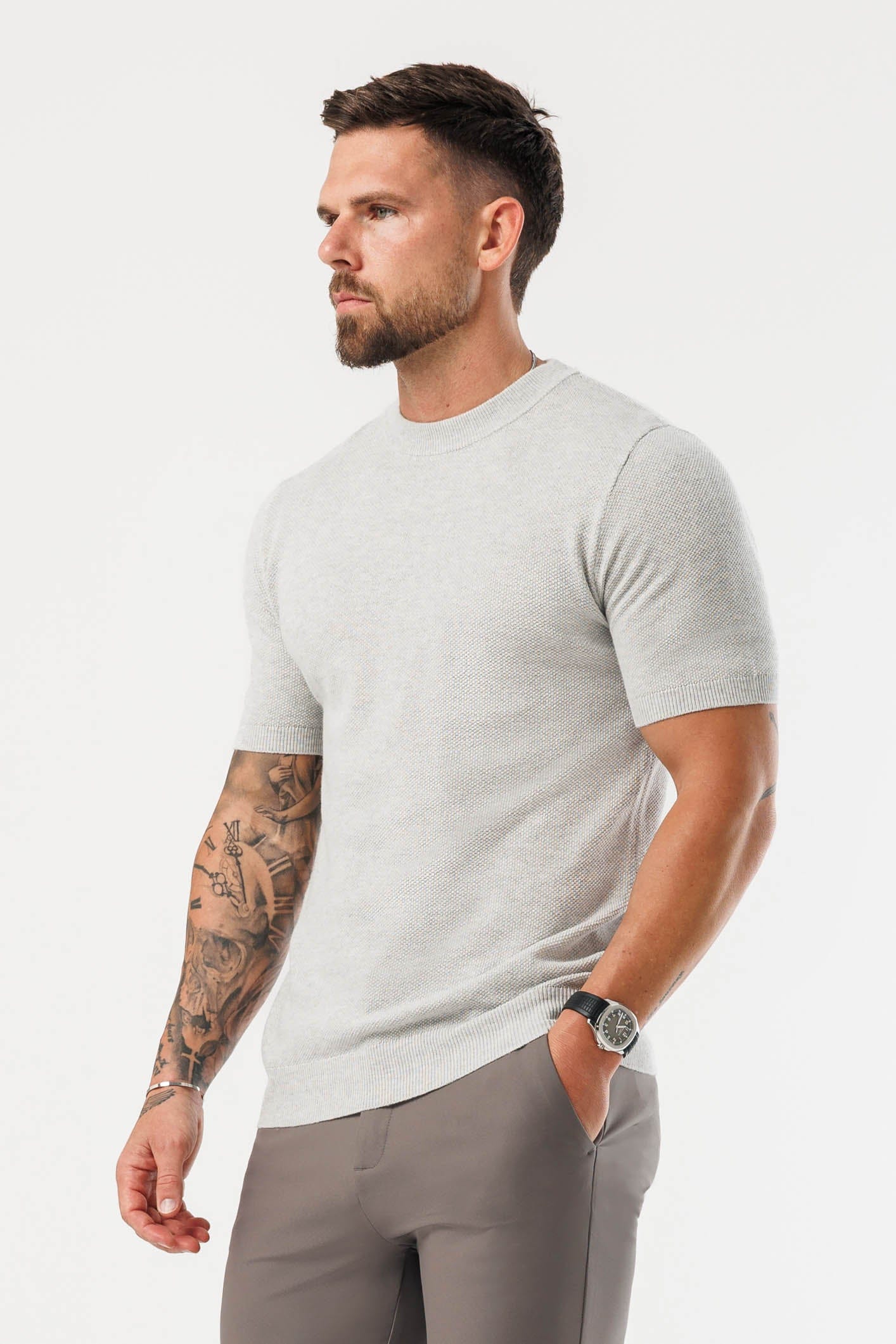 COAST T-SHIRT - GREY - Image 8