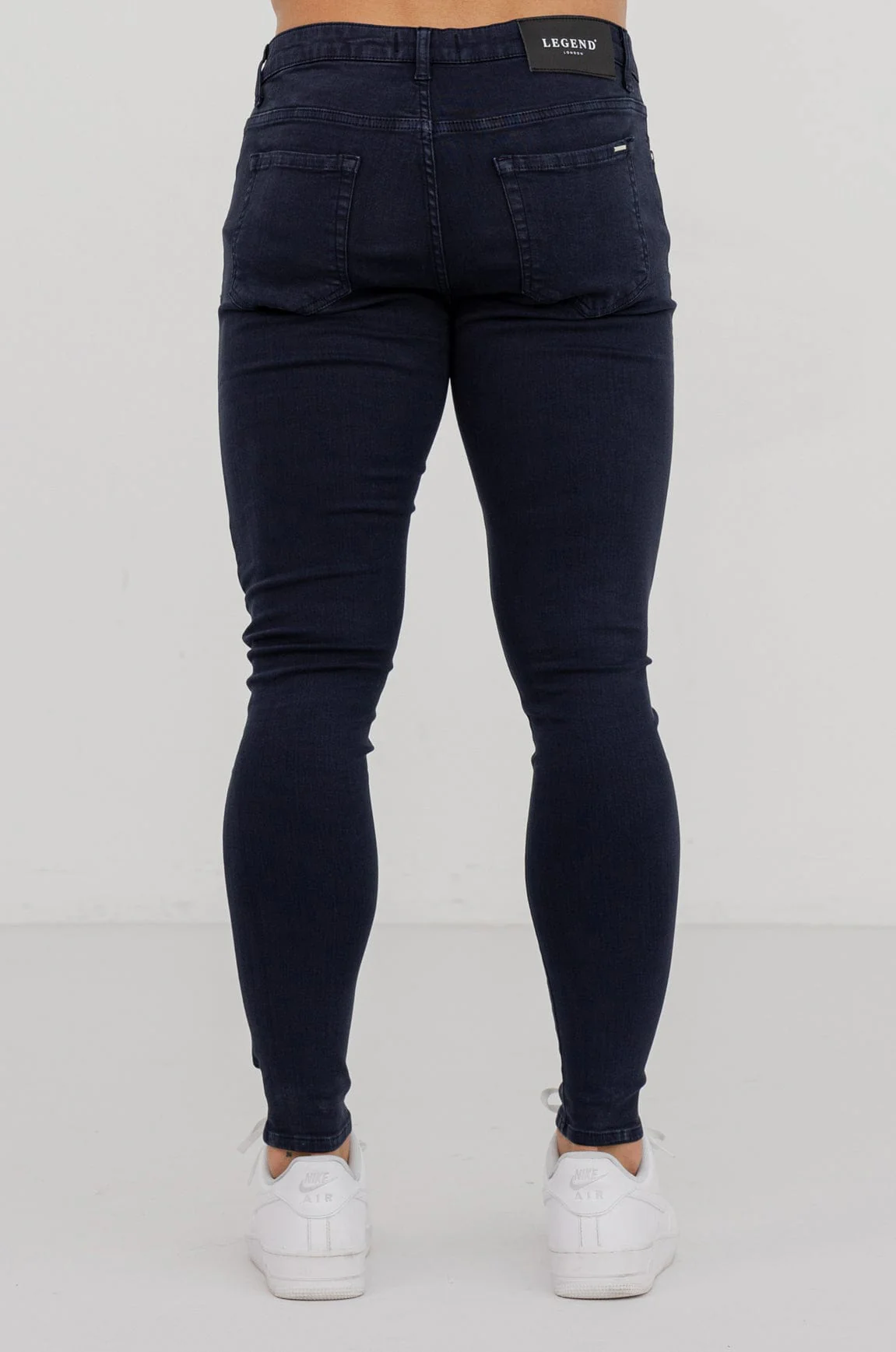 SKINNY FIT JEANS - NAVY - Image 5