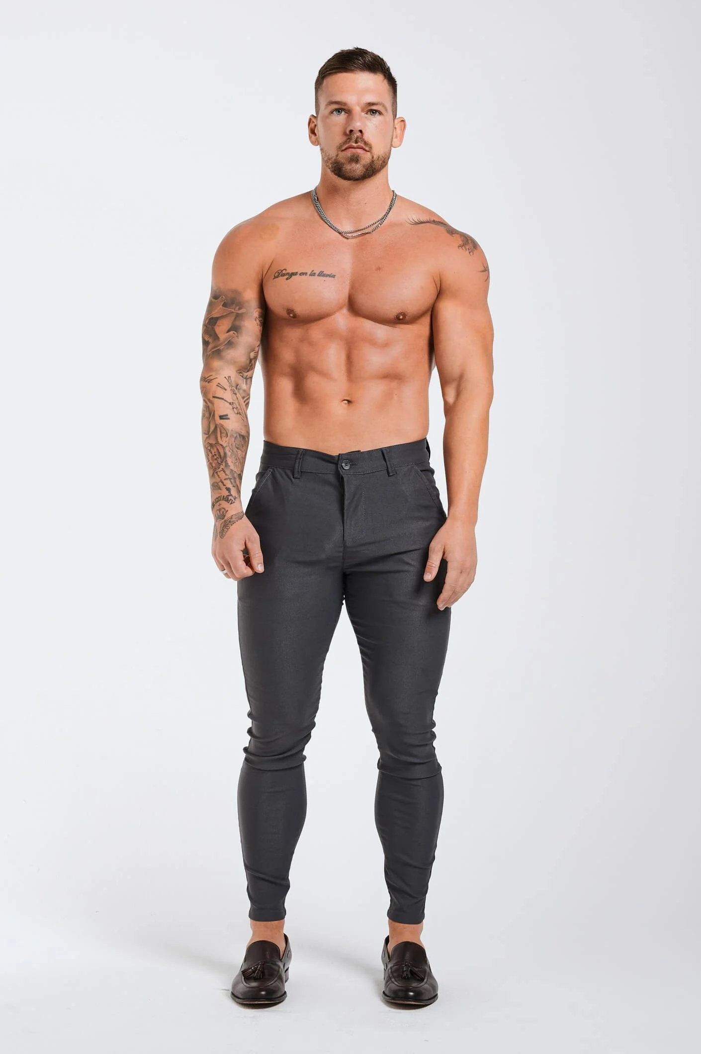 FLEX CHINO - DEEP GREY - Image 2