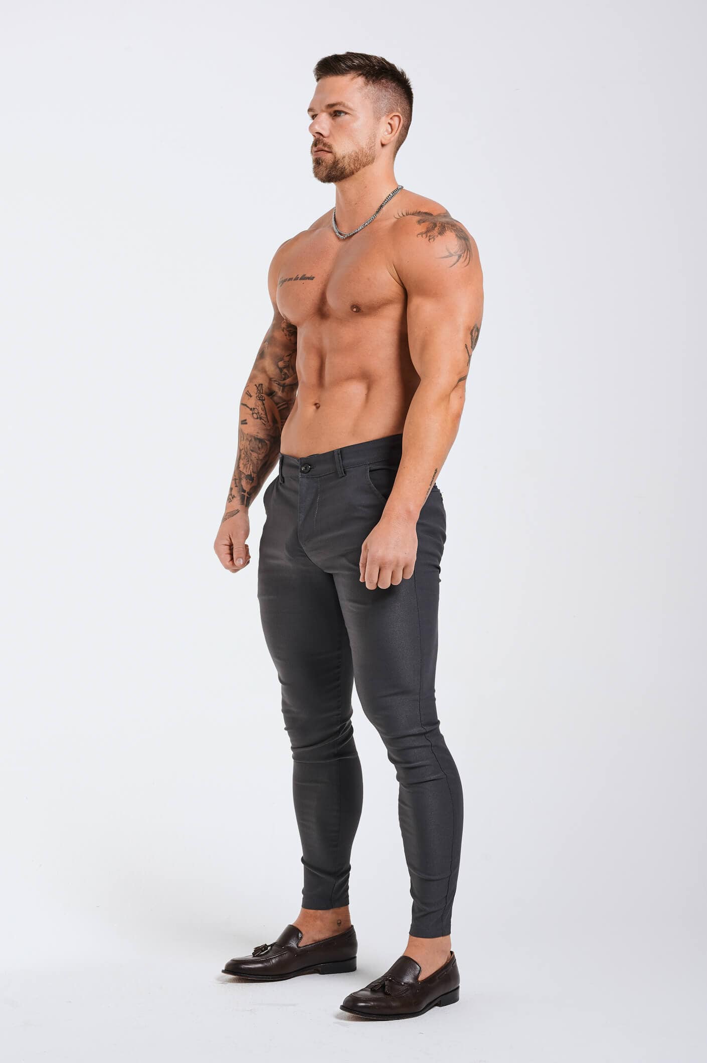 FLEX CHINO - DEEP GREY - Image 3