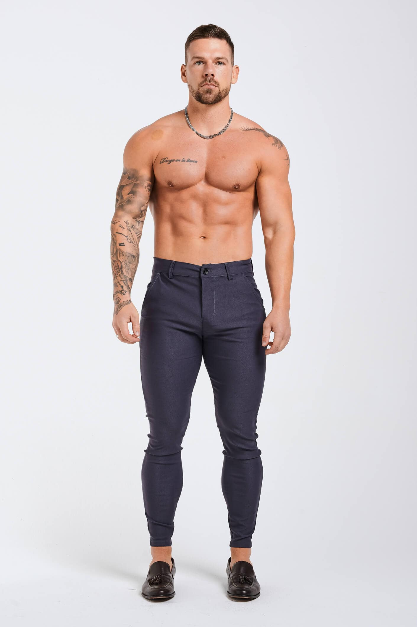FLEX CHINO - LIGHT NAVY - Image 2