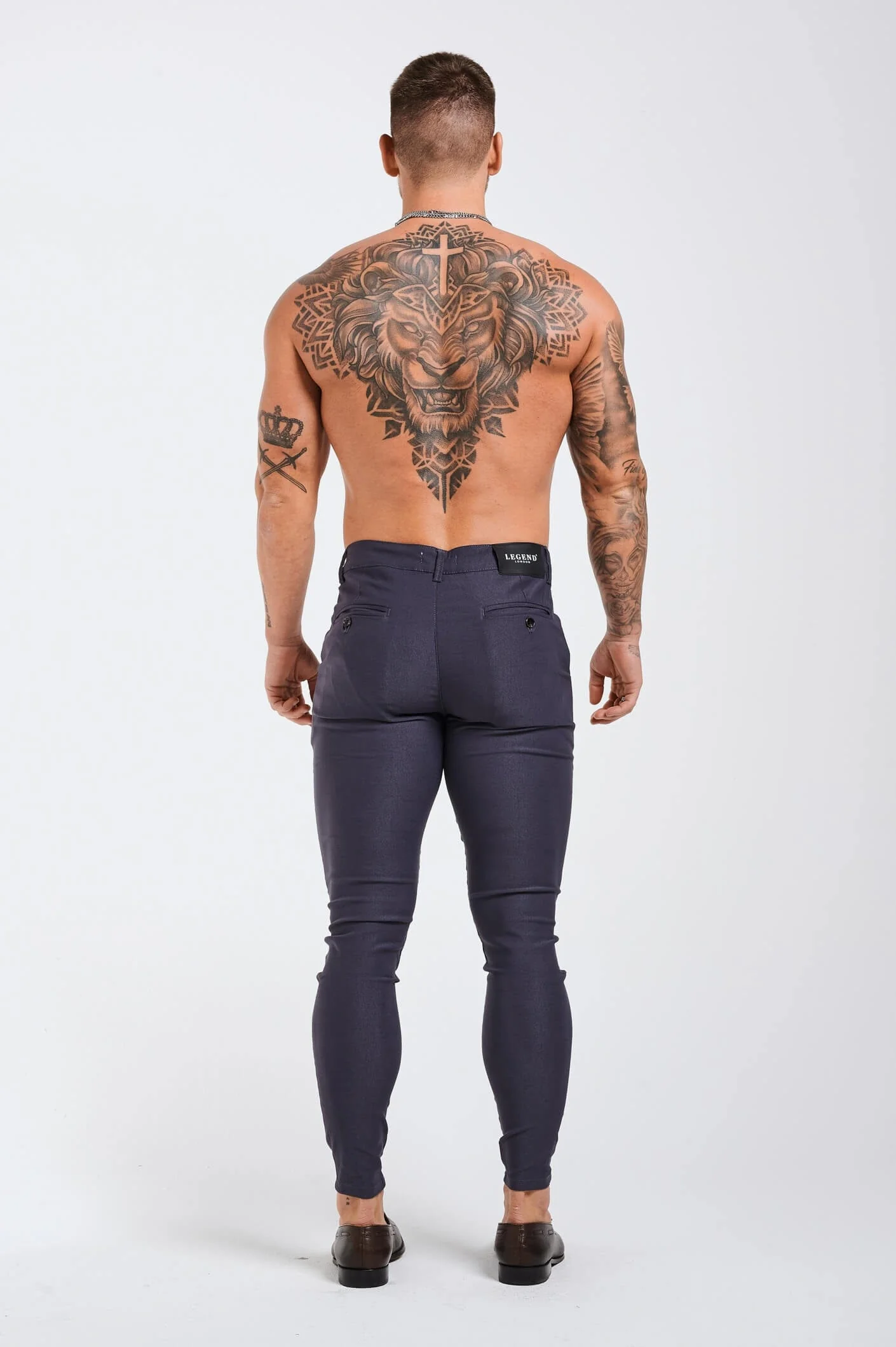 FLEX CHINO - LIGHT NAVY - Image 5