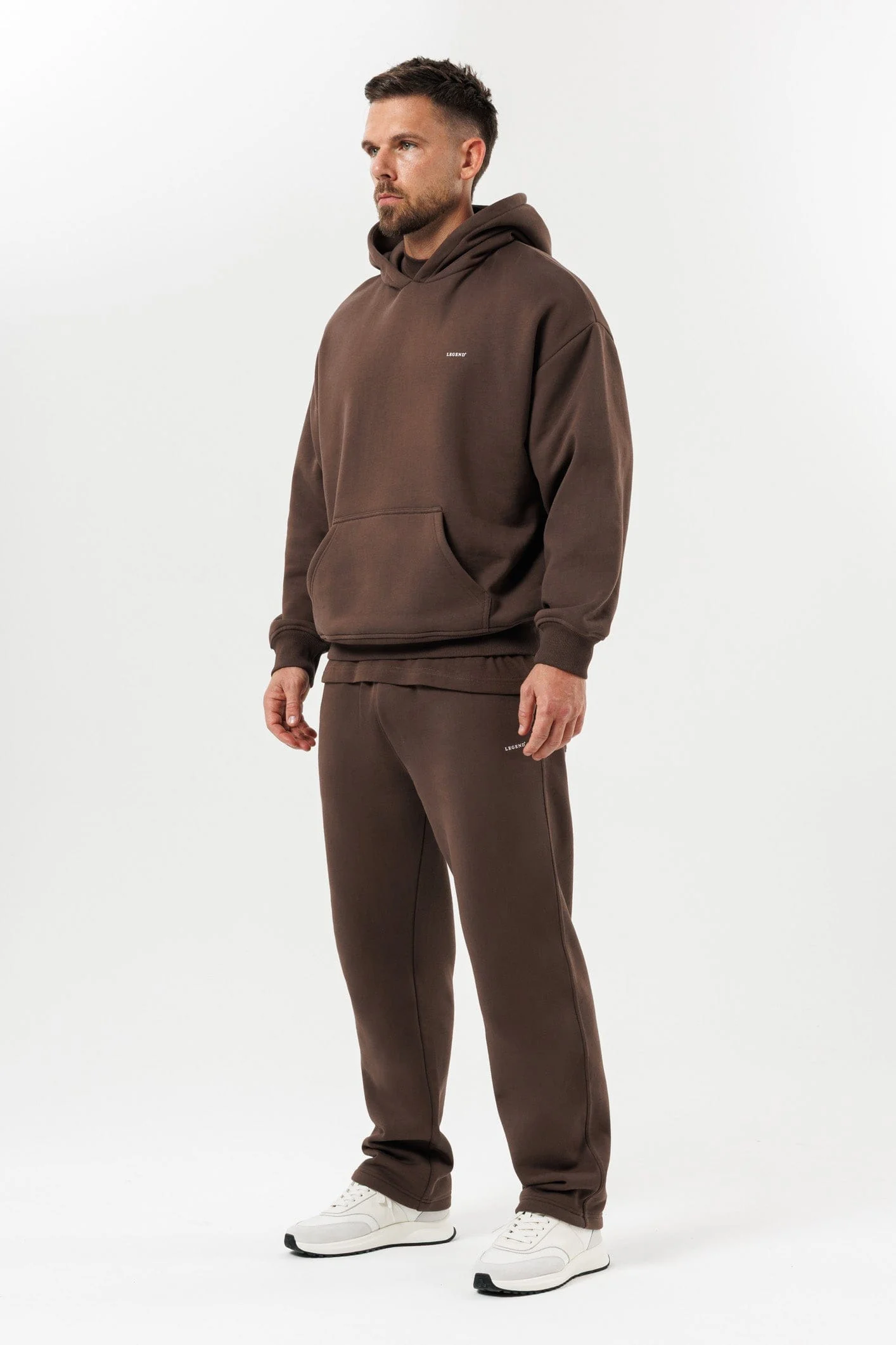 HOODIE - BROWN - Image 3