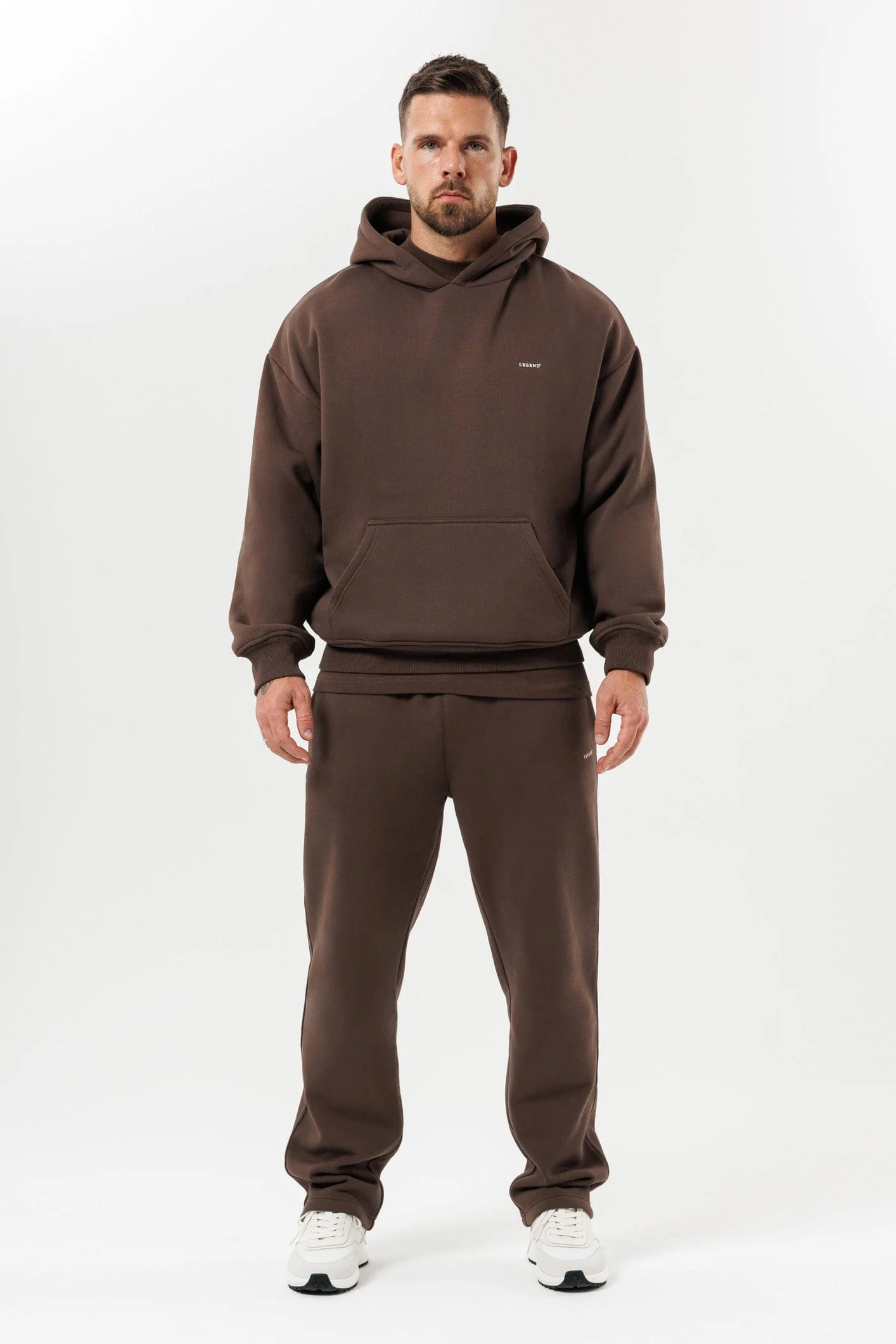 HOODIE - BROWN - Image 4