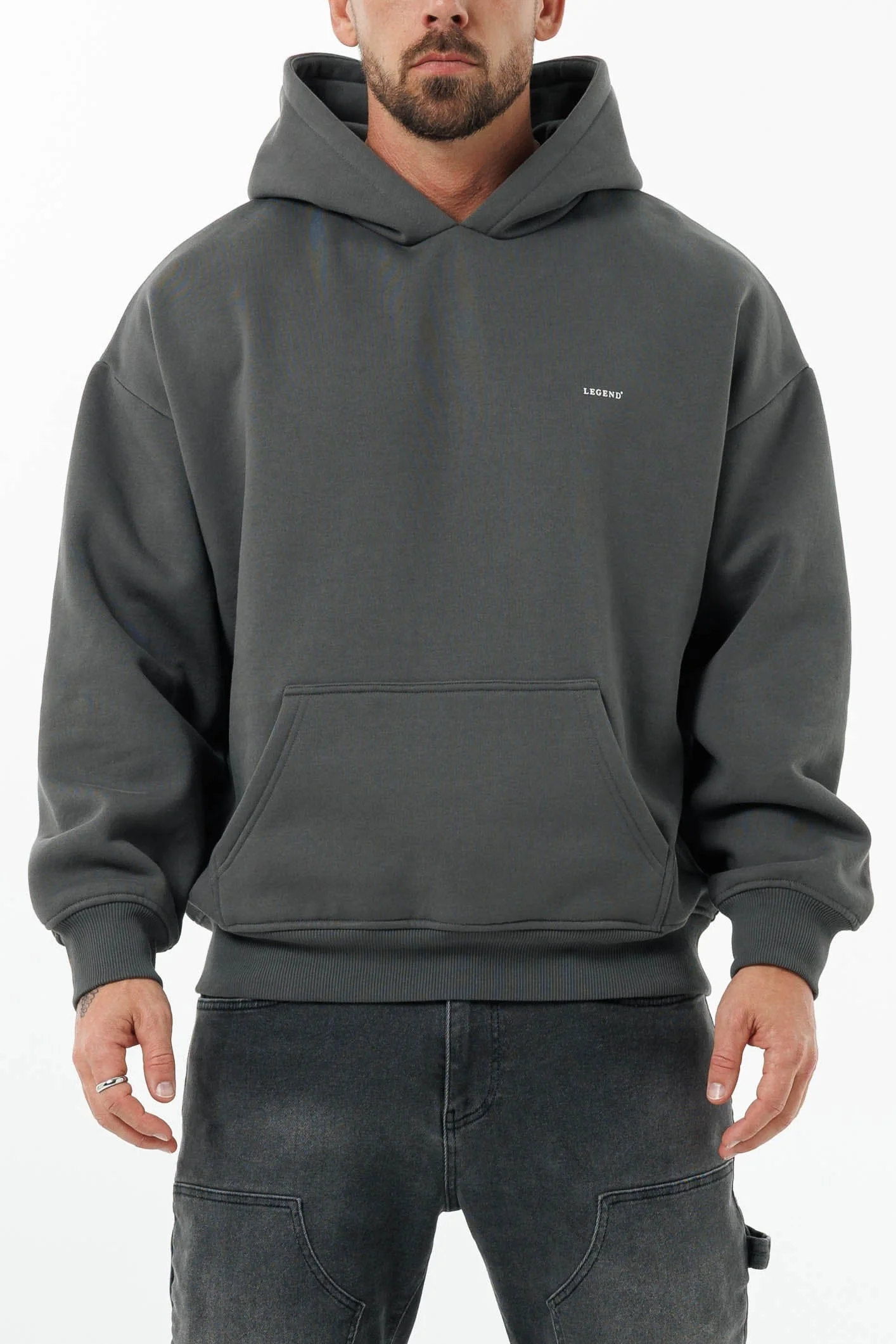 HOODIE - DARK GREY