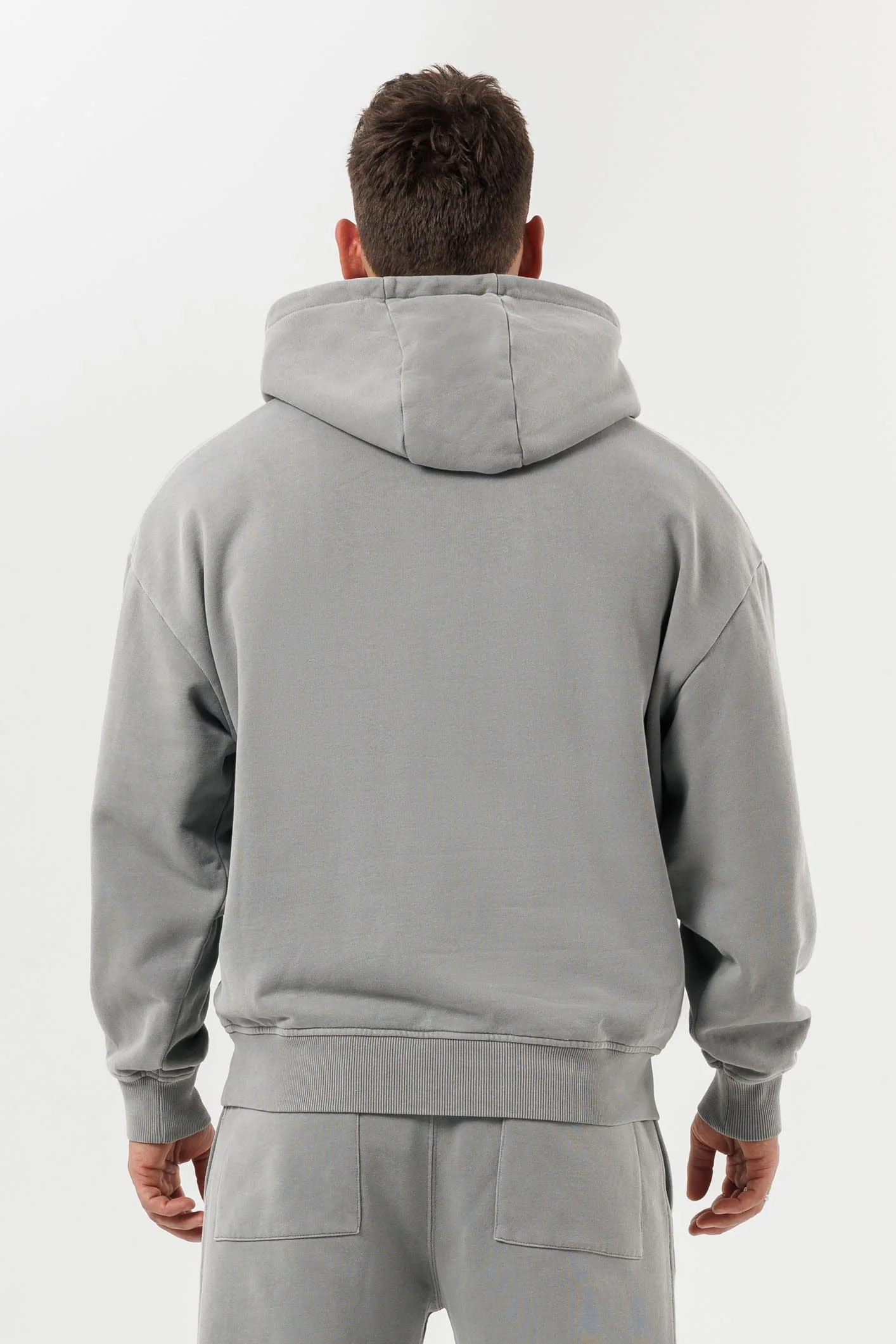 HOODIE - WASHED GREY - Image 4