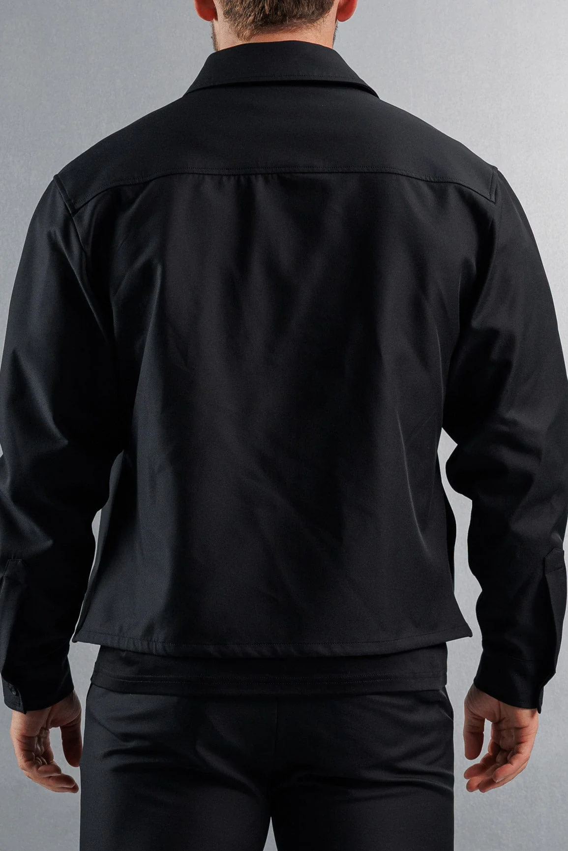 HYBRID JACKET - BLACK - Image 5