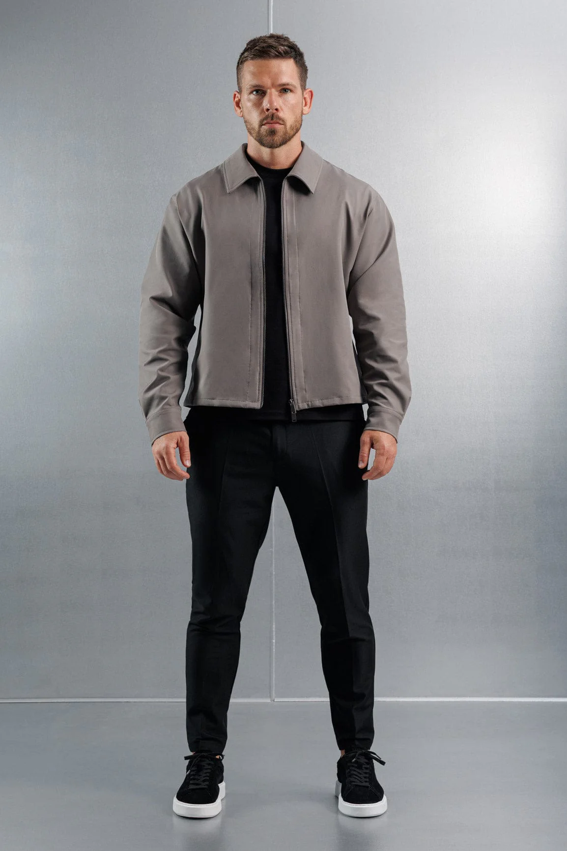 HYBRID JACKET - DARK GREY - Image 2