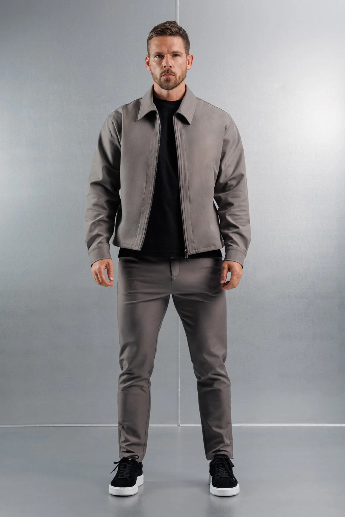 HYBRID JACKET - DARK GREY - Image 6