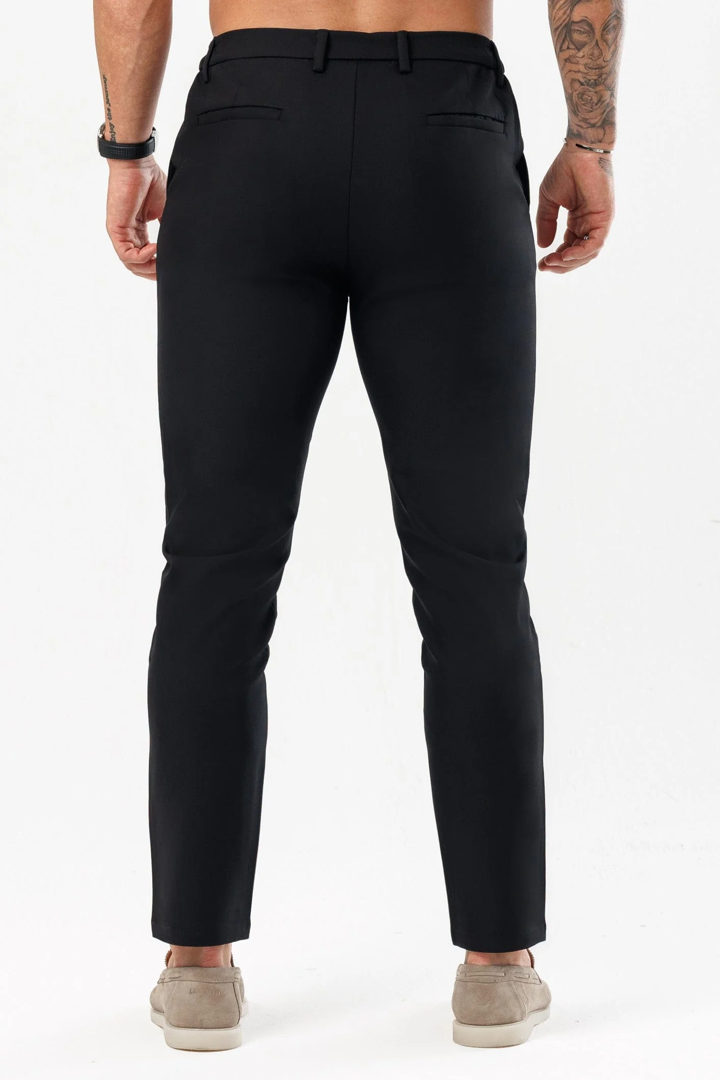 HYBRID TROUSER - BLACK - Image 7