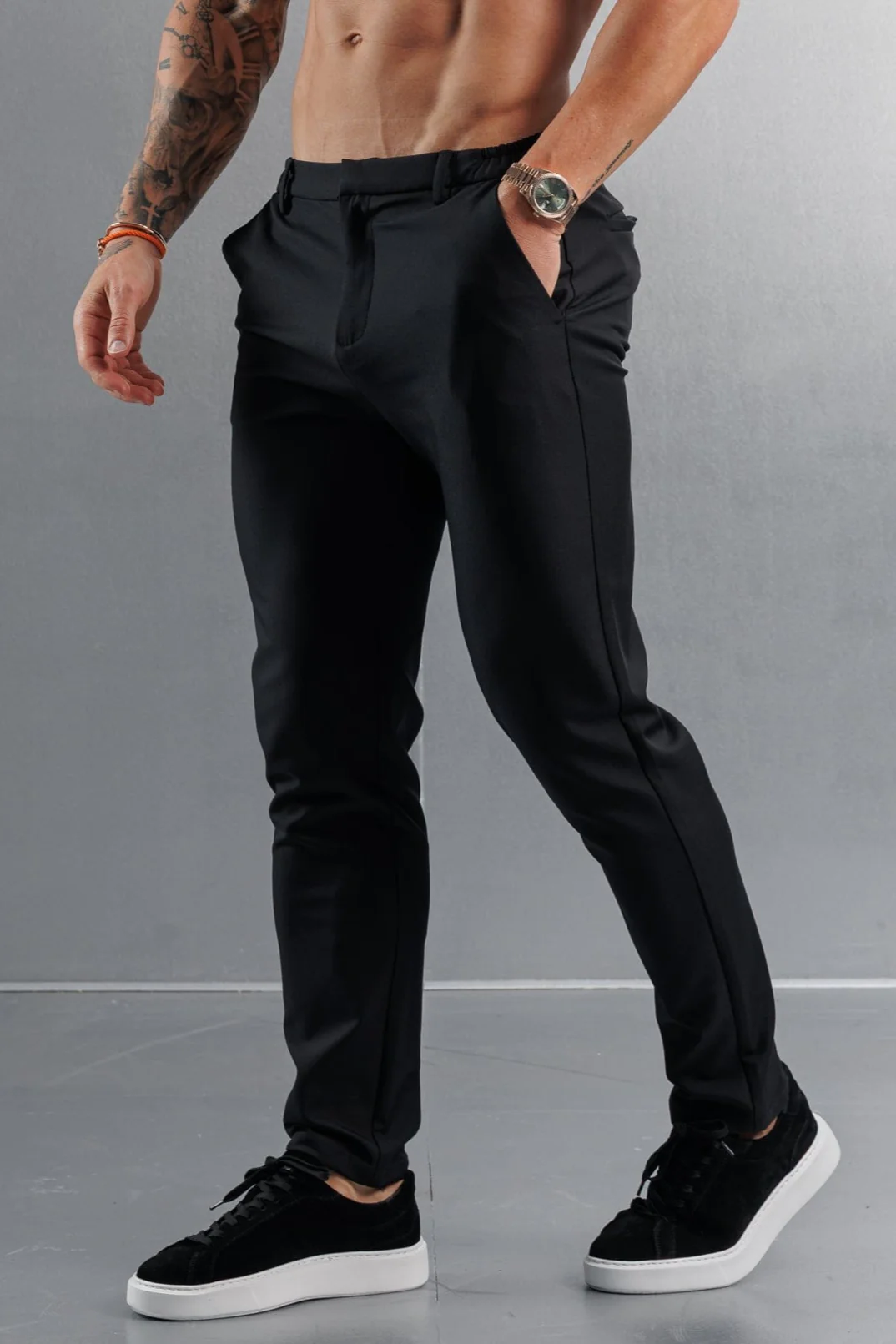 HYBRID TROUSER - BLACK - Image 8