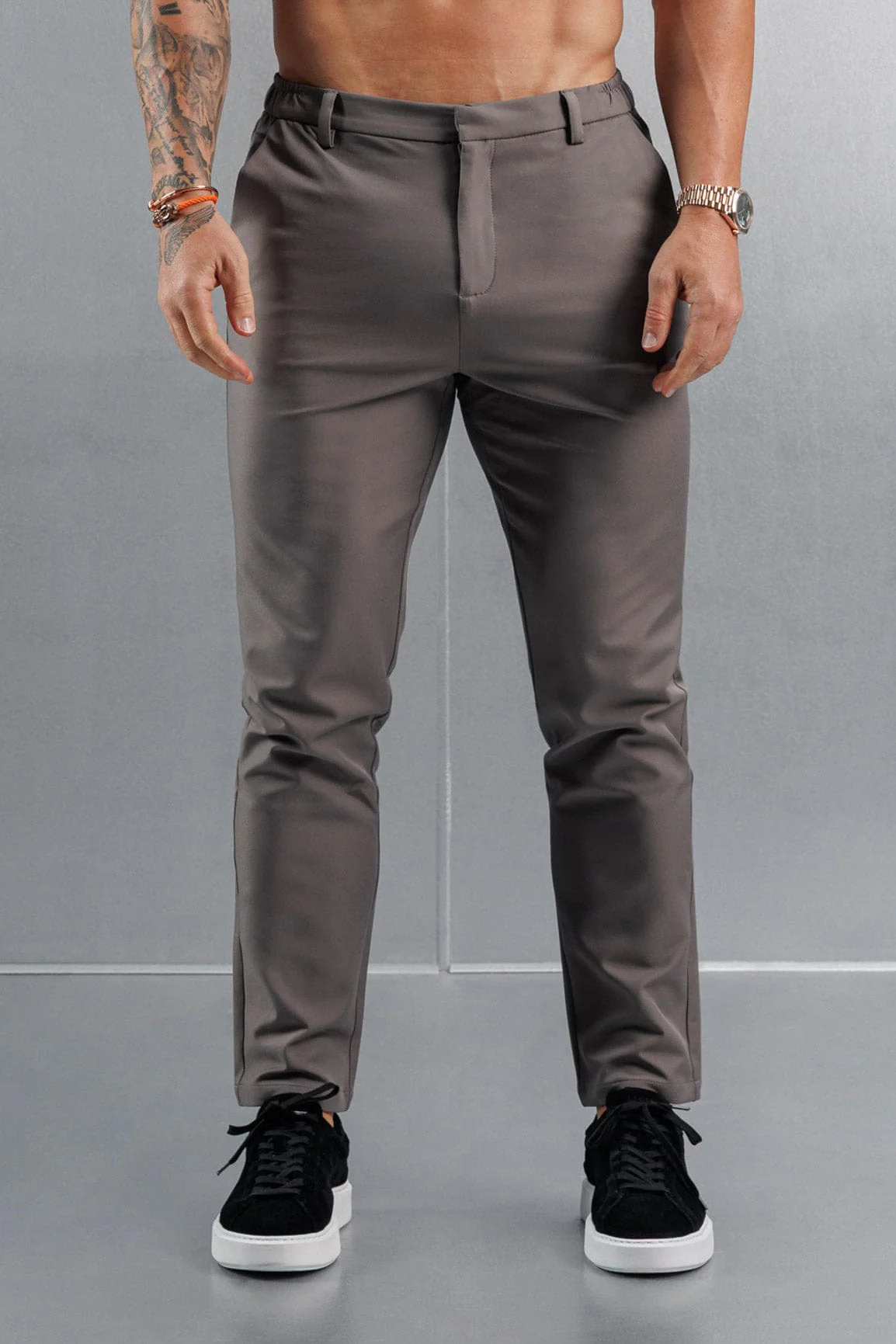 HYBRID TROUSER - DARK GREY - Image 9
