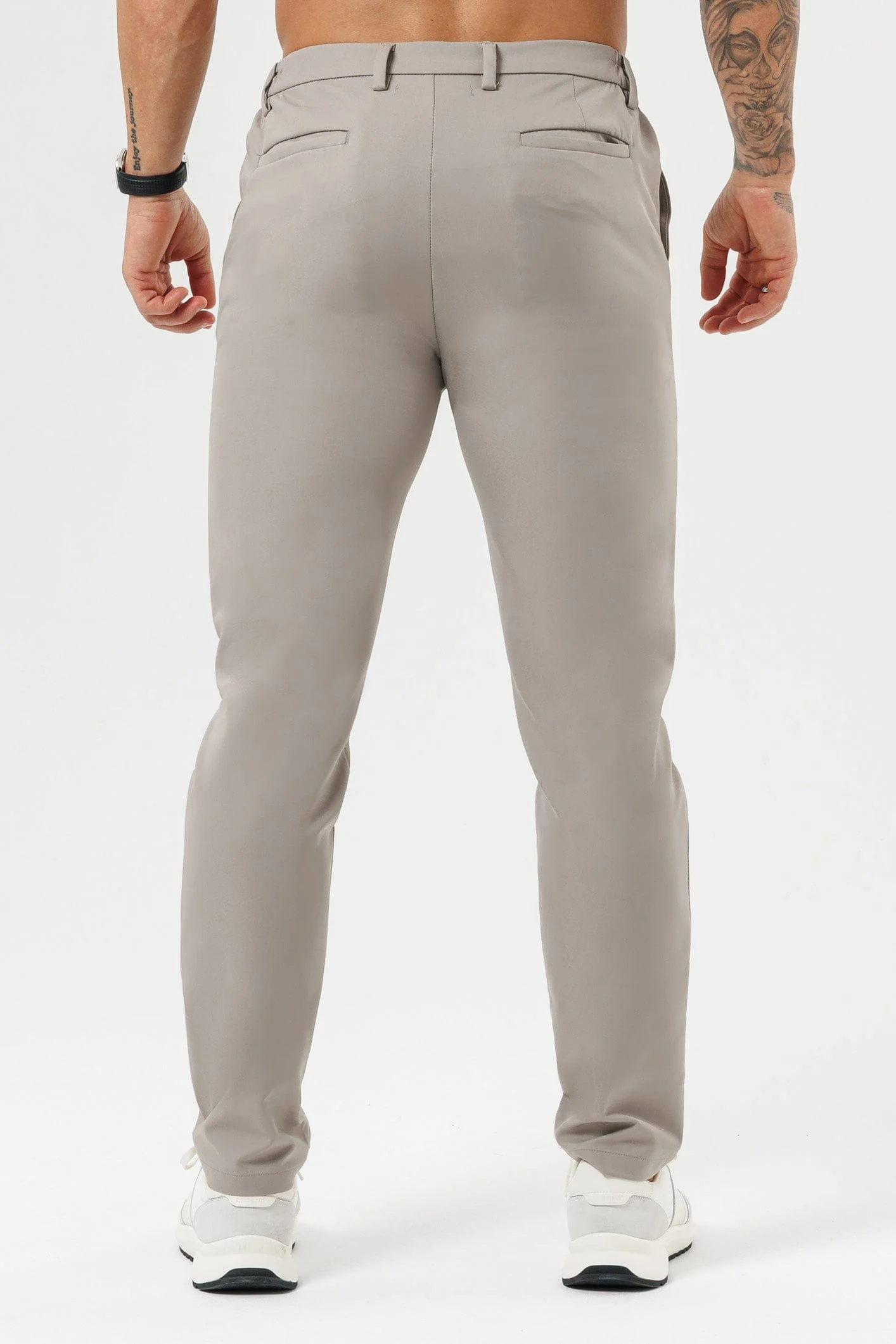 HYBRID TROUSER - MOCHA - Image 5