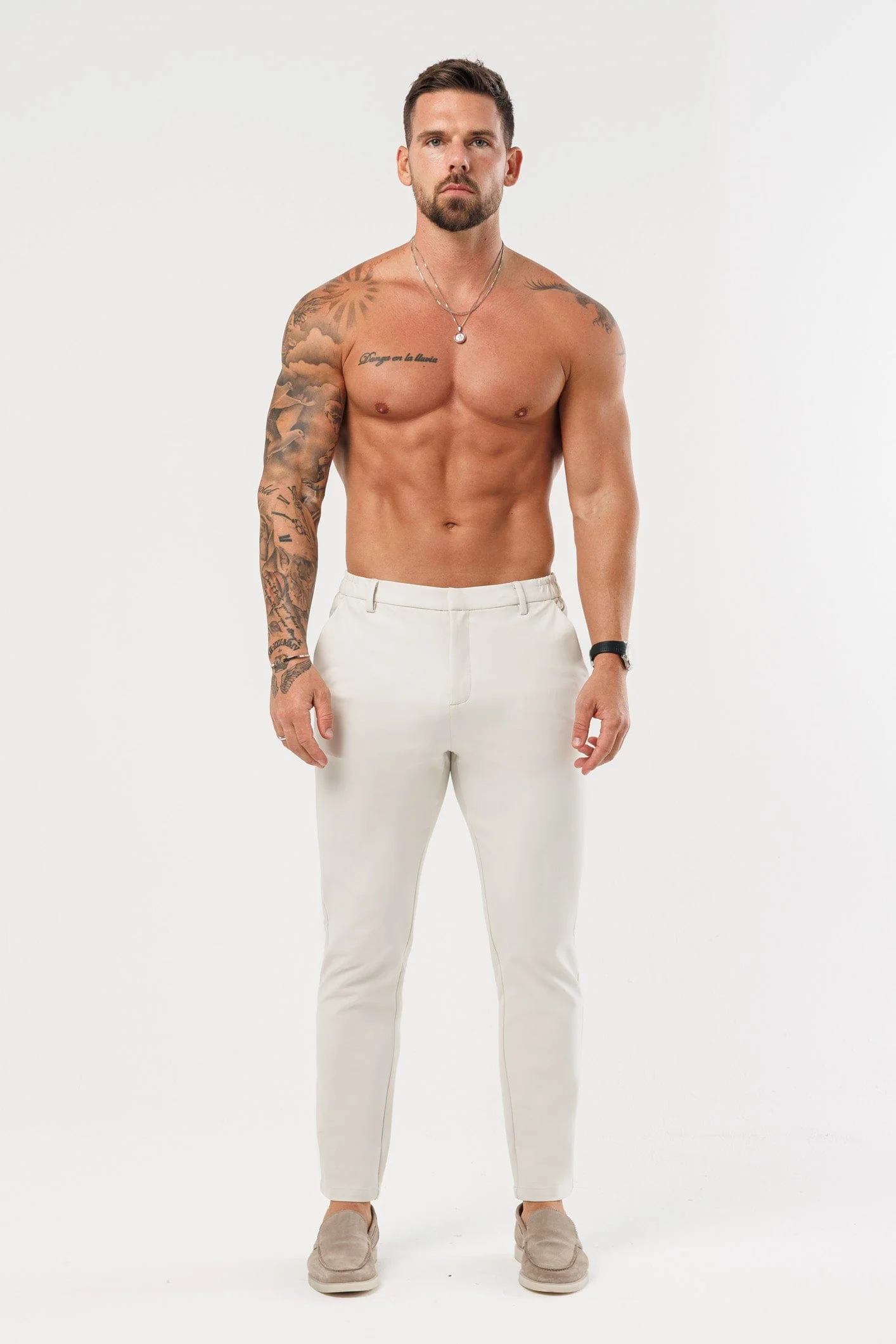 HYBRID TROUSER - STONE - Image 2