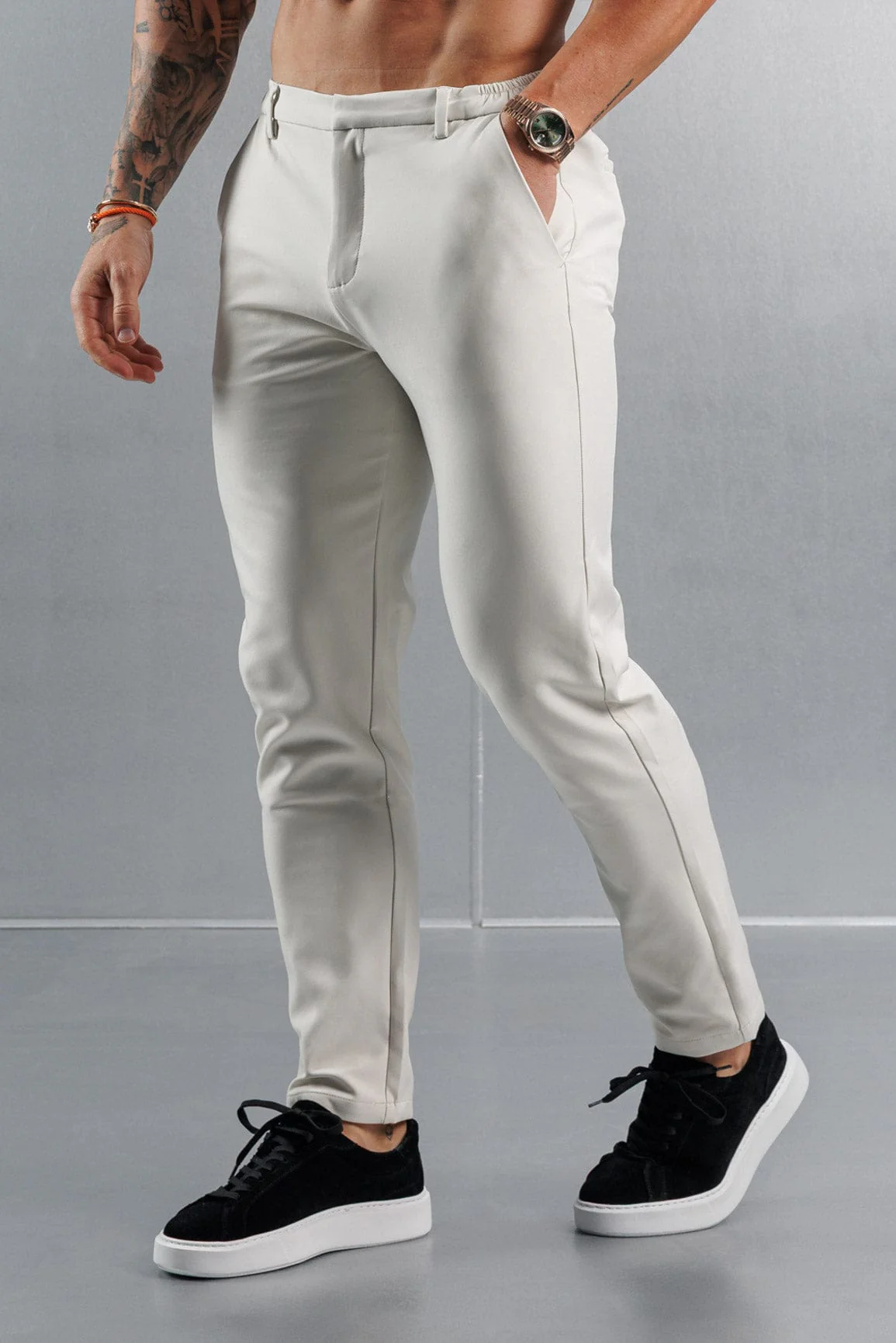 HYBRID TROUSER - STONE - Image 8