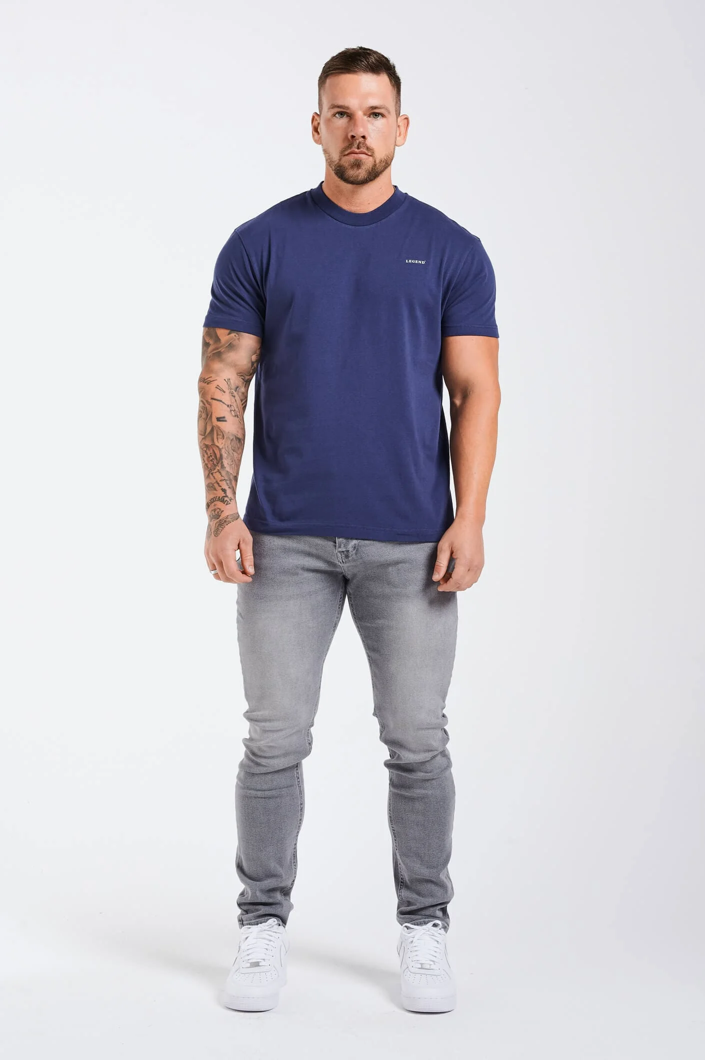 PREMIUM BASICS T-SHIRT - DARK NAVY - Image 3