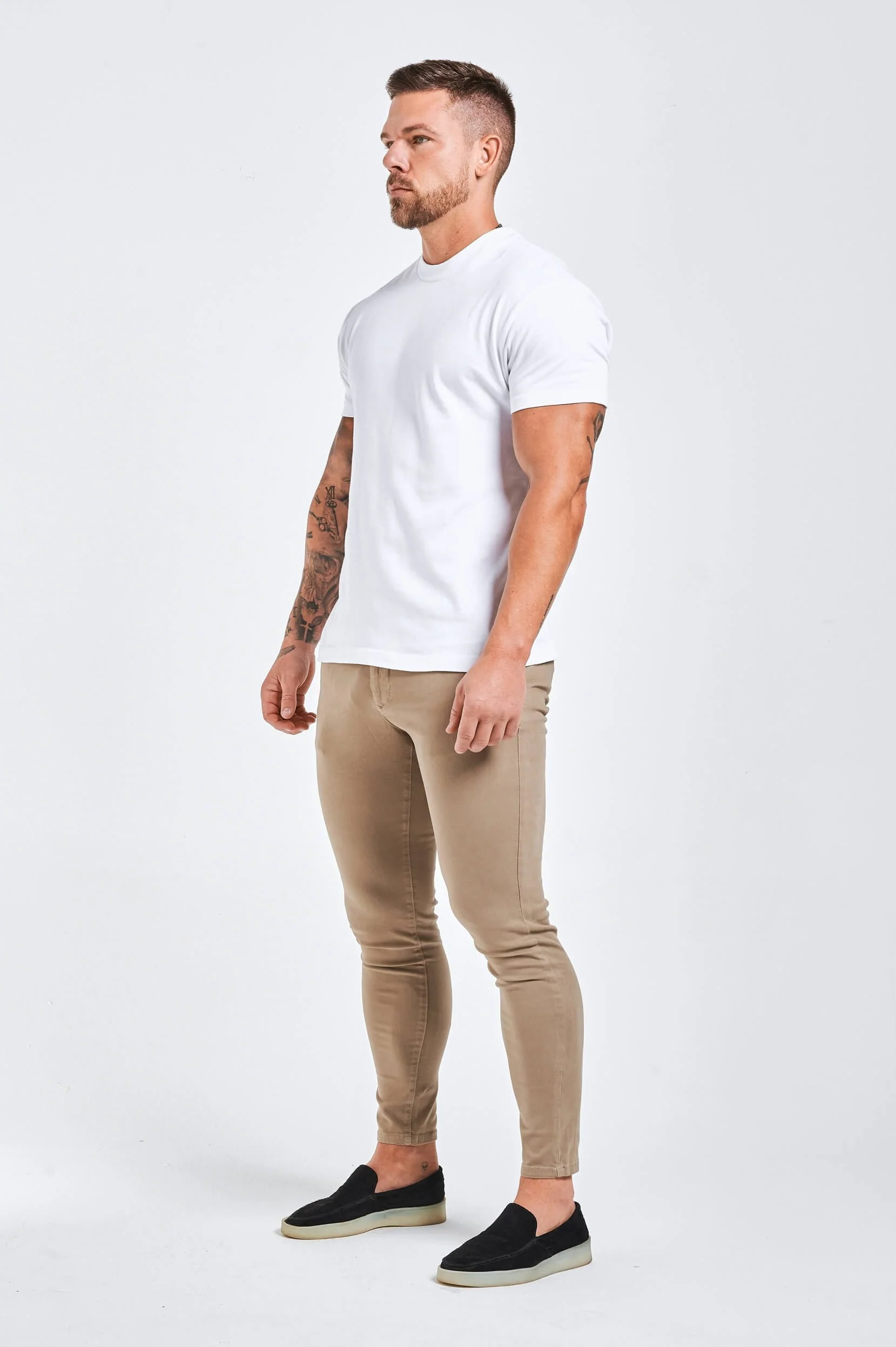 PREMIUM BASICS T-SHIRT - WHITE - Image 6