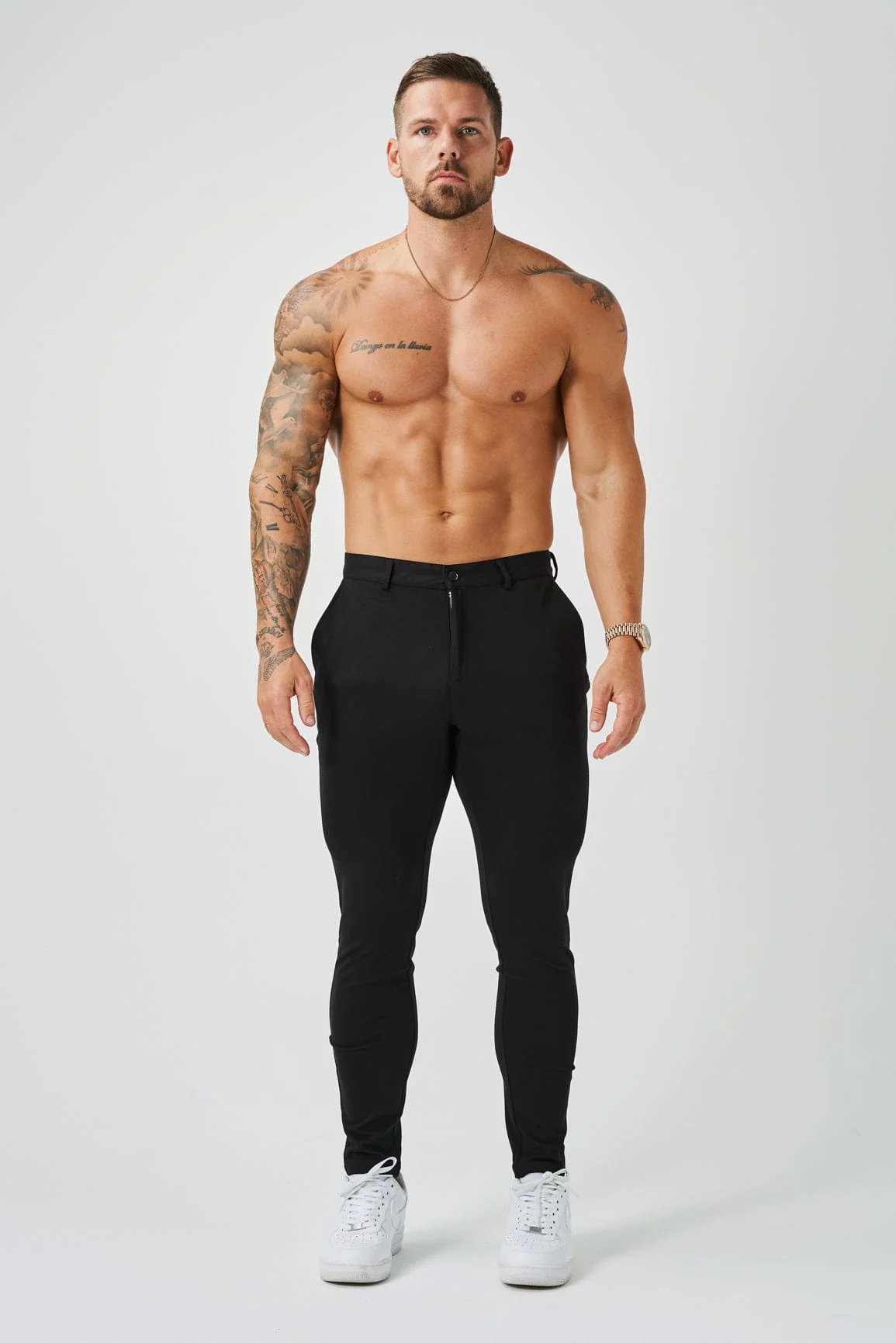 LUXE TROUSER - BLACK - Image 2
