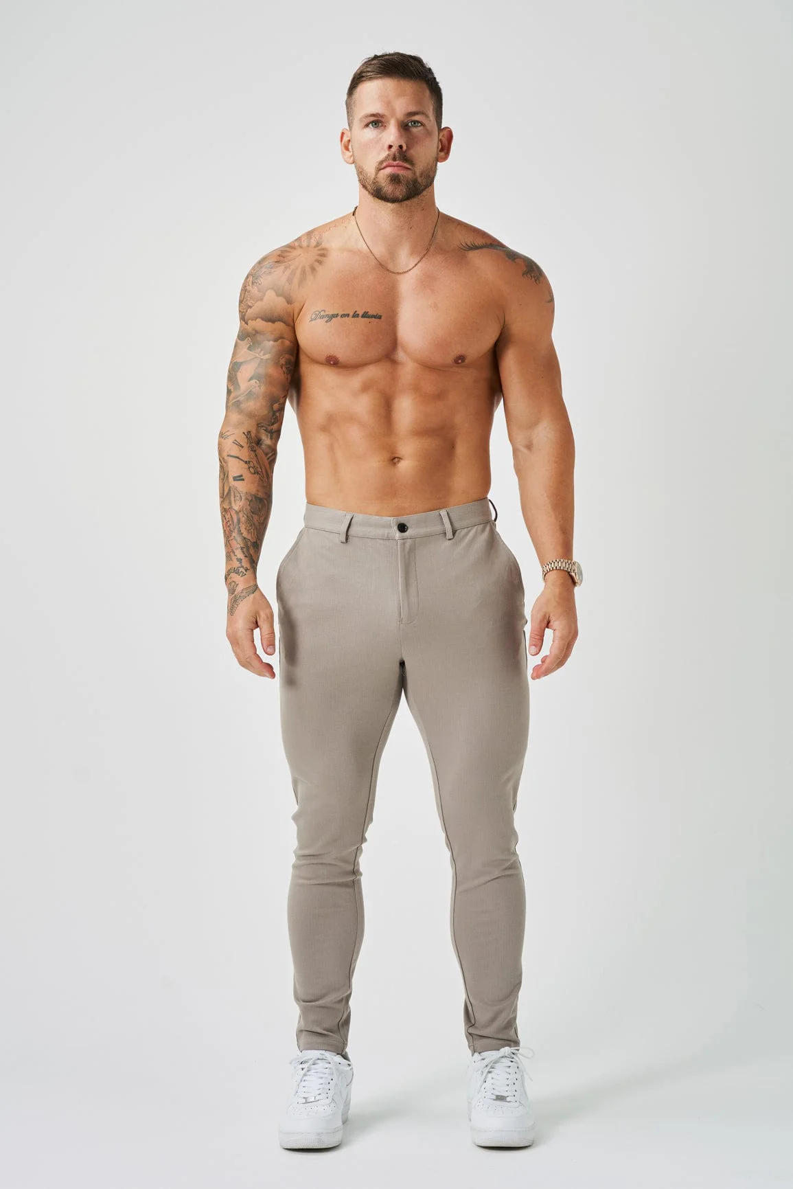 LUXE TROUSER - TAUPE - Image 2
