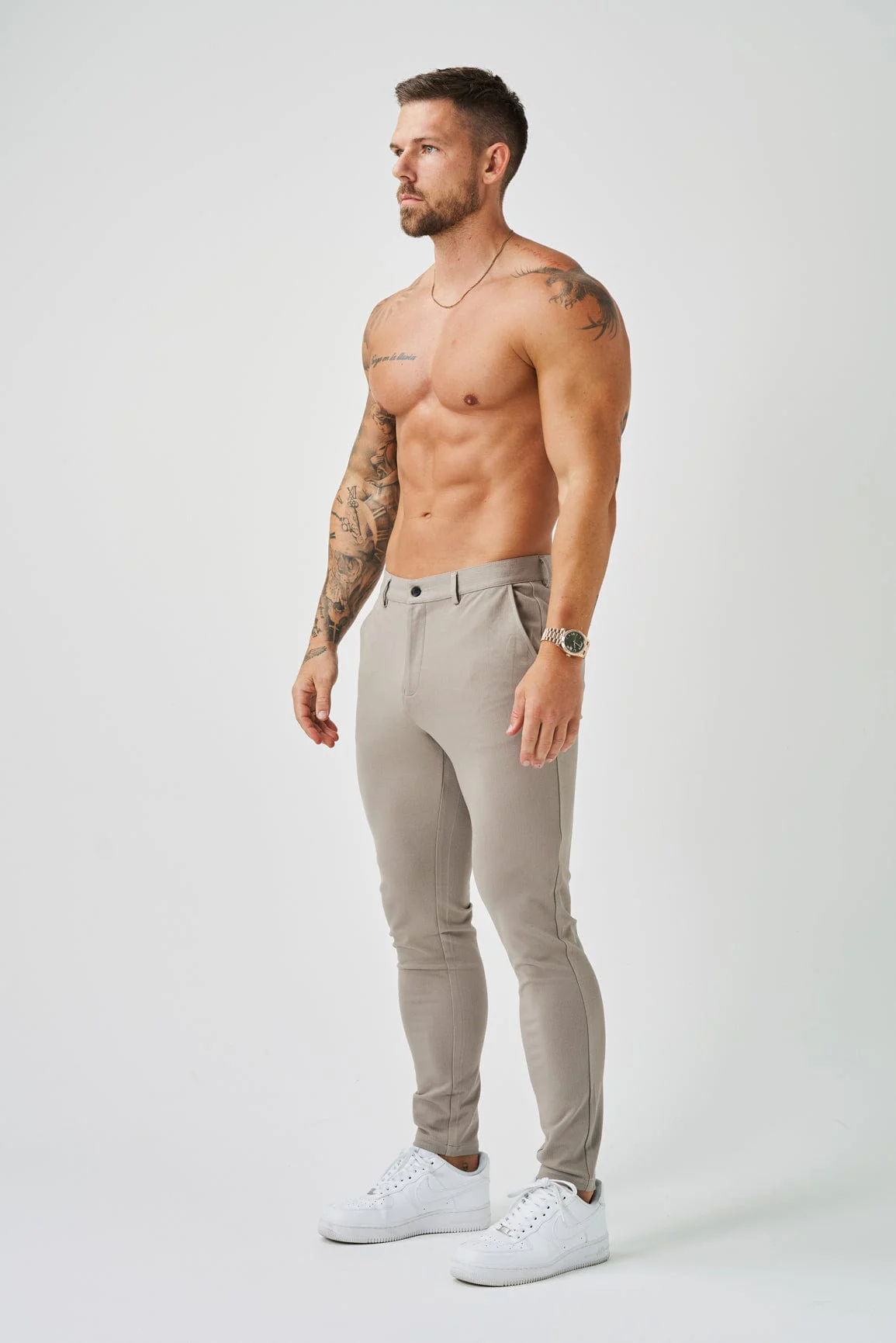 LUXE TROUSER - TAUPE - Image 4