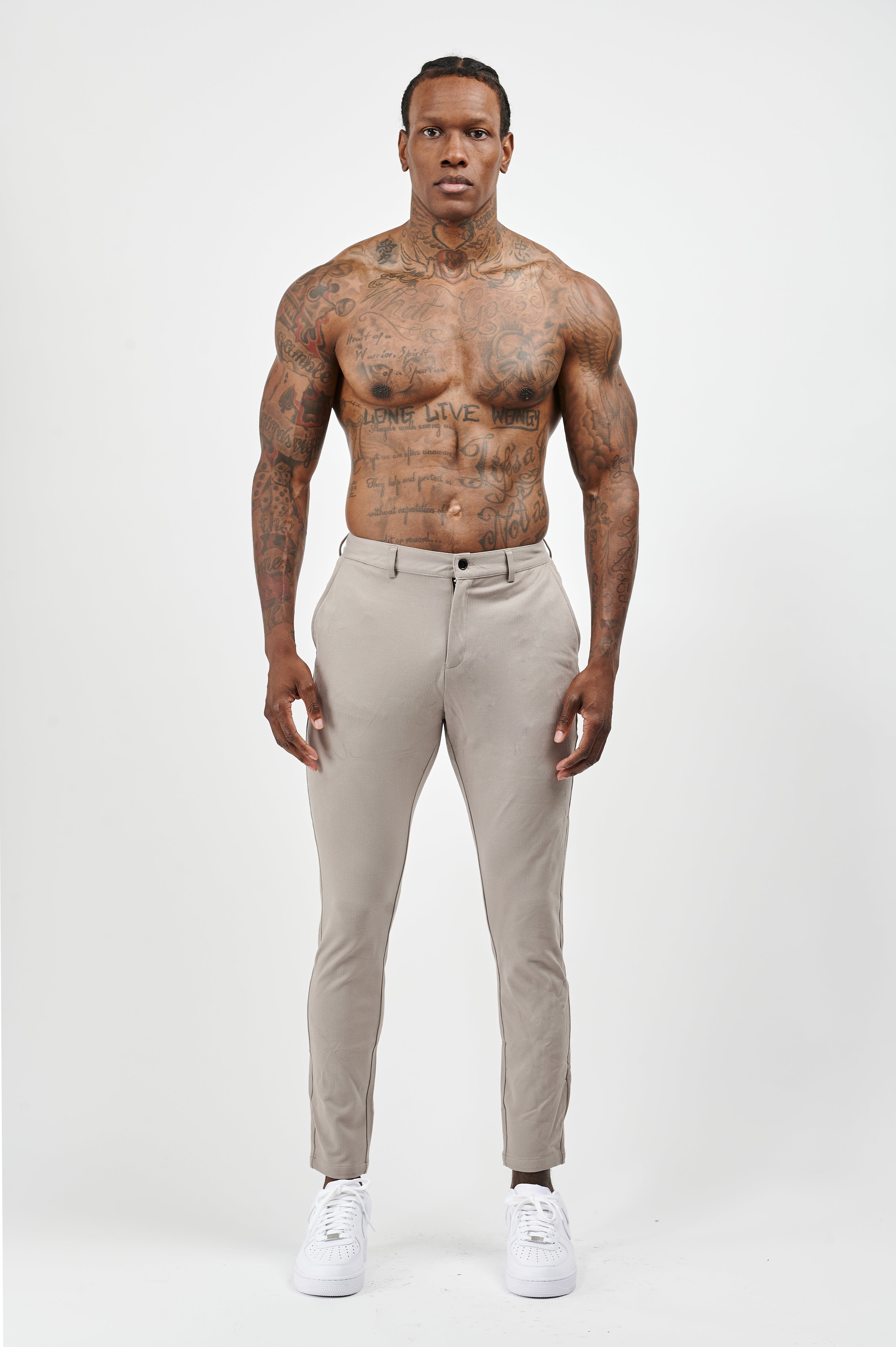 LUXE TROUSER - TAUPE - Image 7