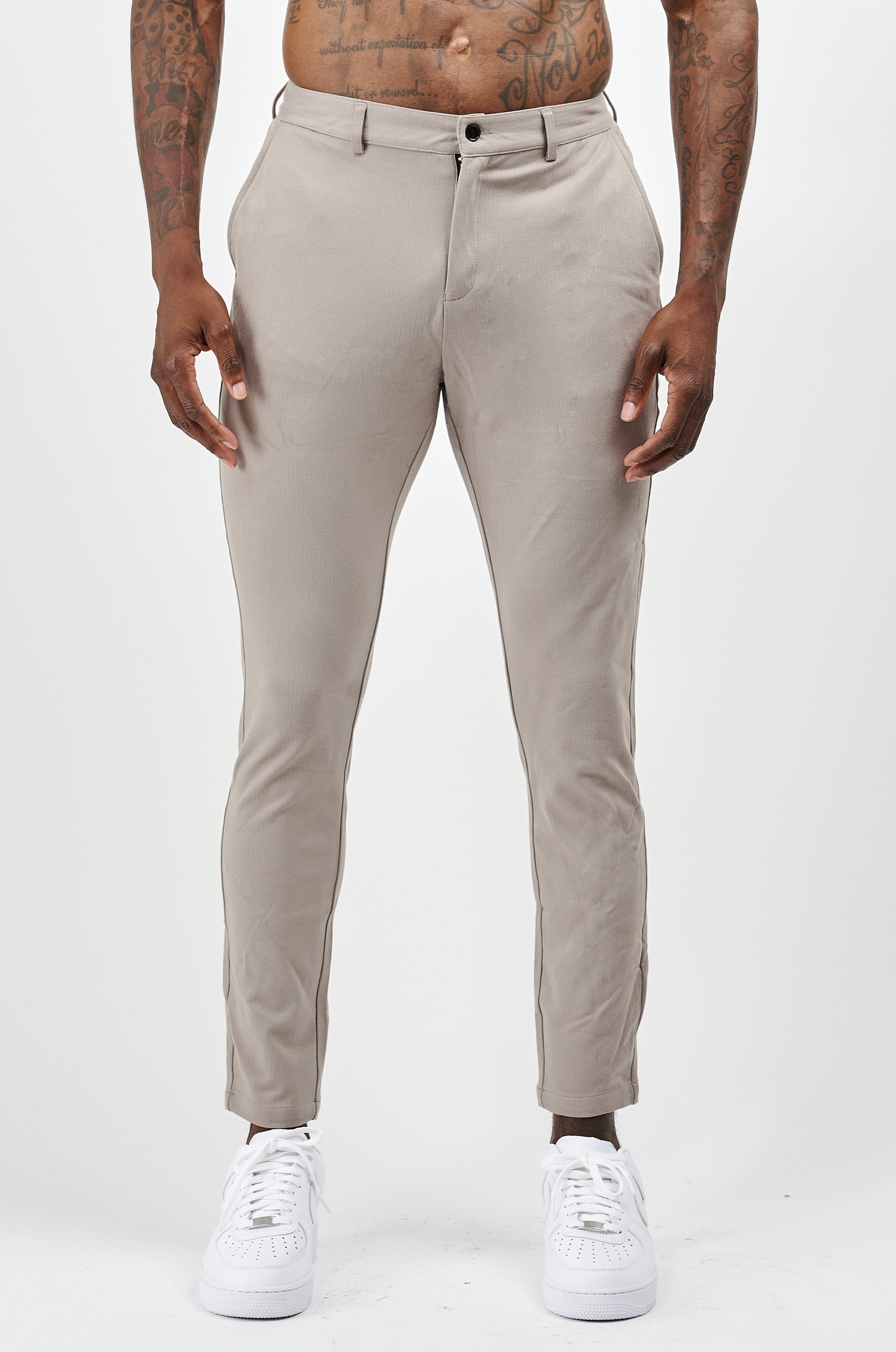 LUXE TROUSER - TAUPE - Image 8