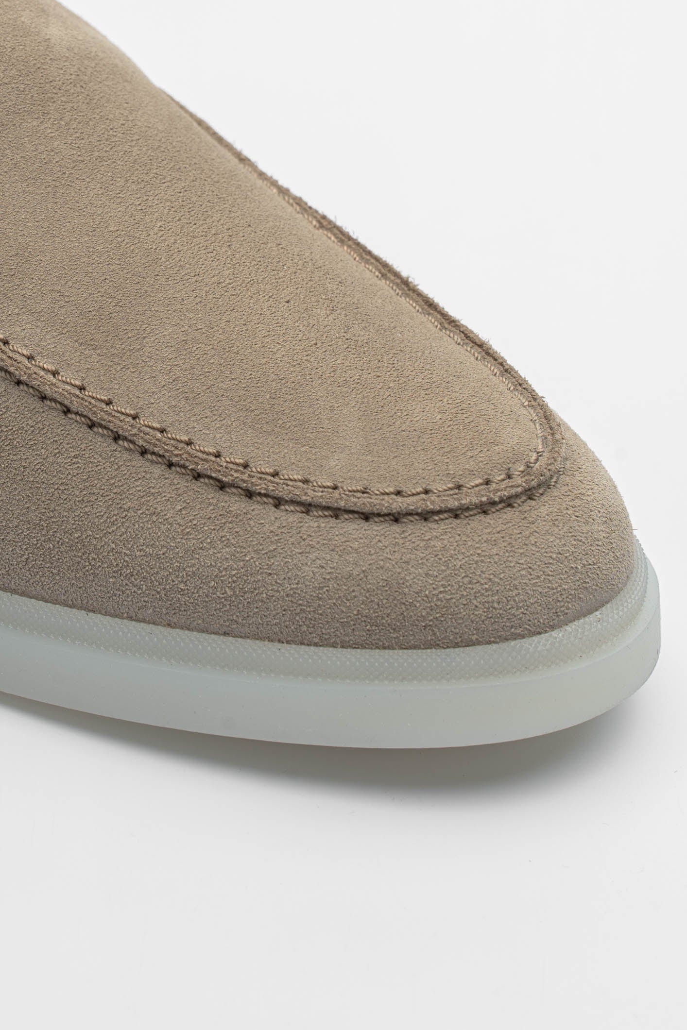 SUEDE LOAFER - BEIGE - Image 6