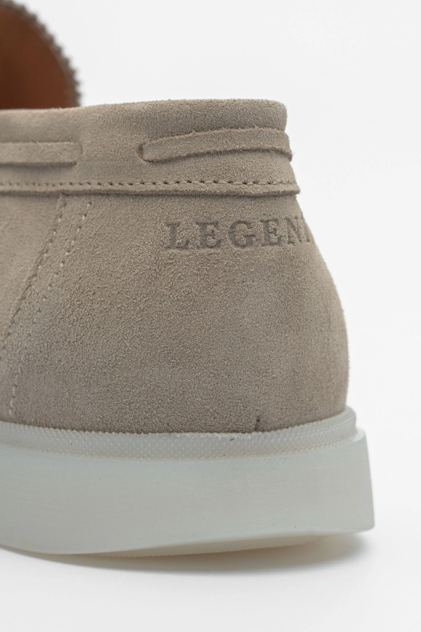SUEDE LOAFER - BEIGE - Image 7