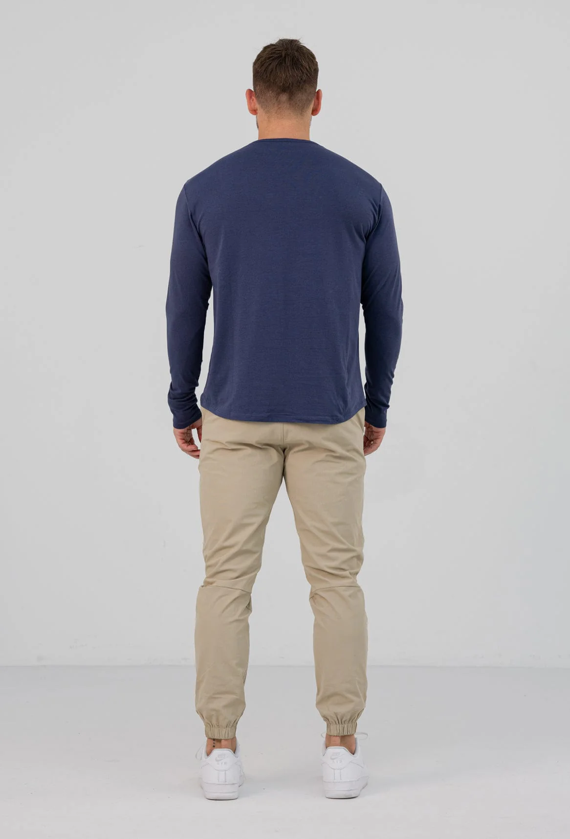 LONG SLEEVE BASICS - INDIGO NAVY - Image 5