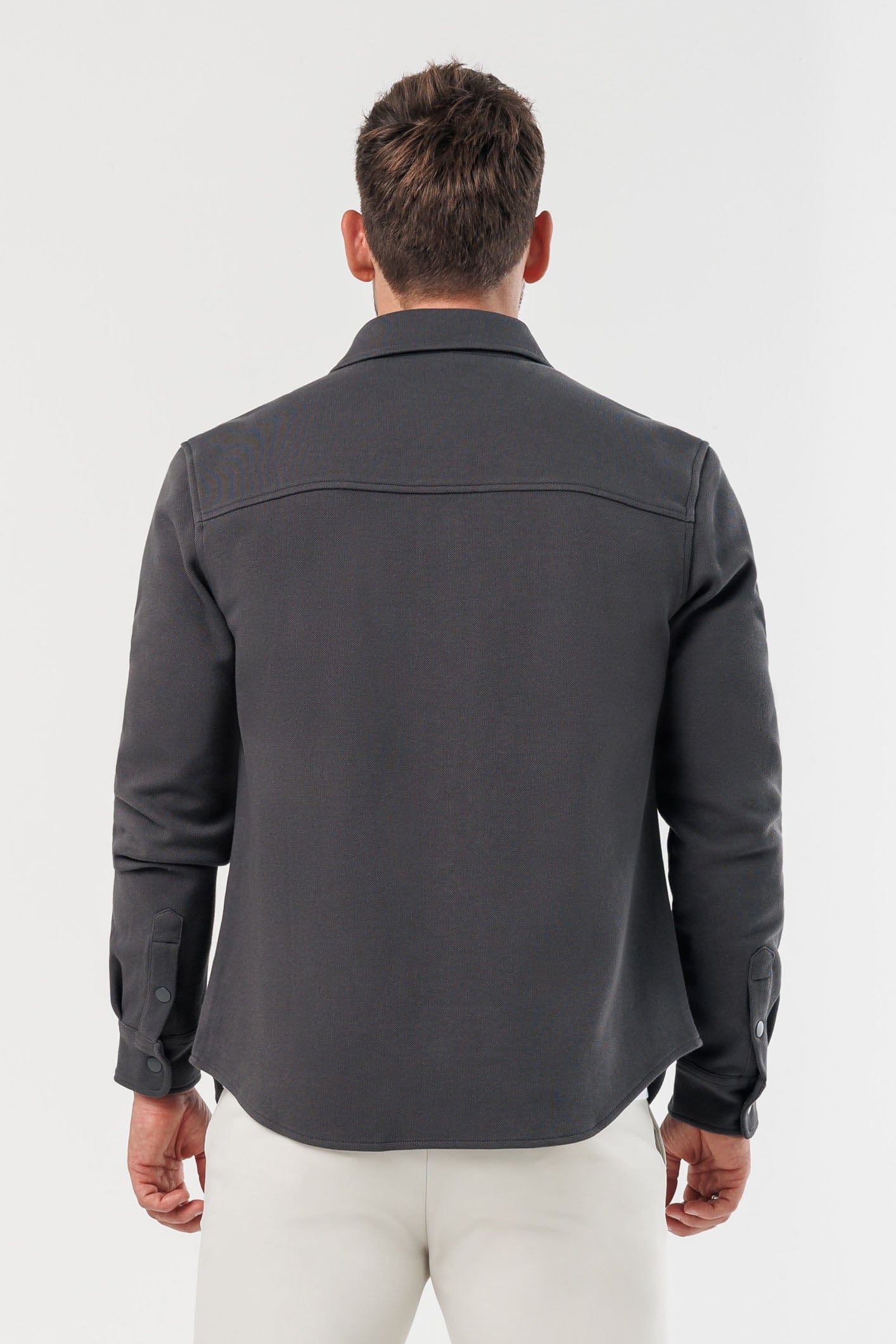 OVERSHIRT - DARK GREY - Image 6