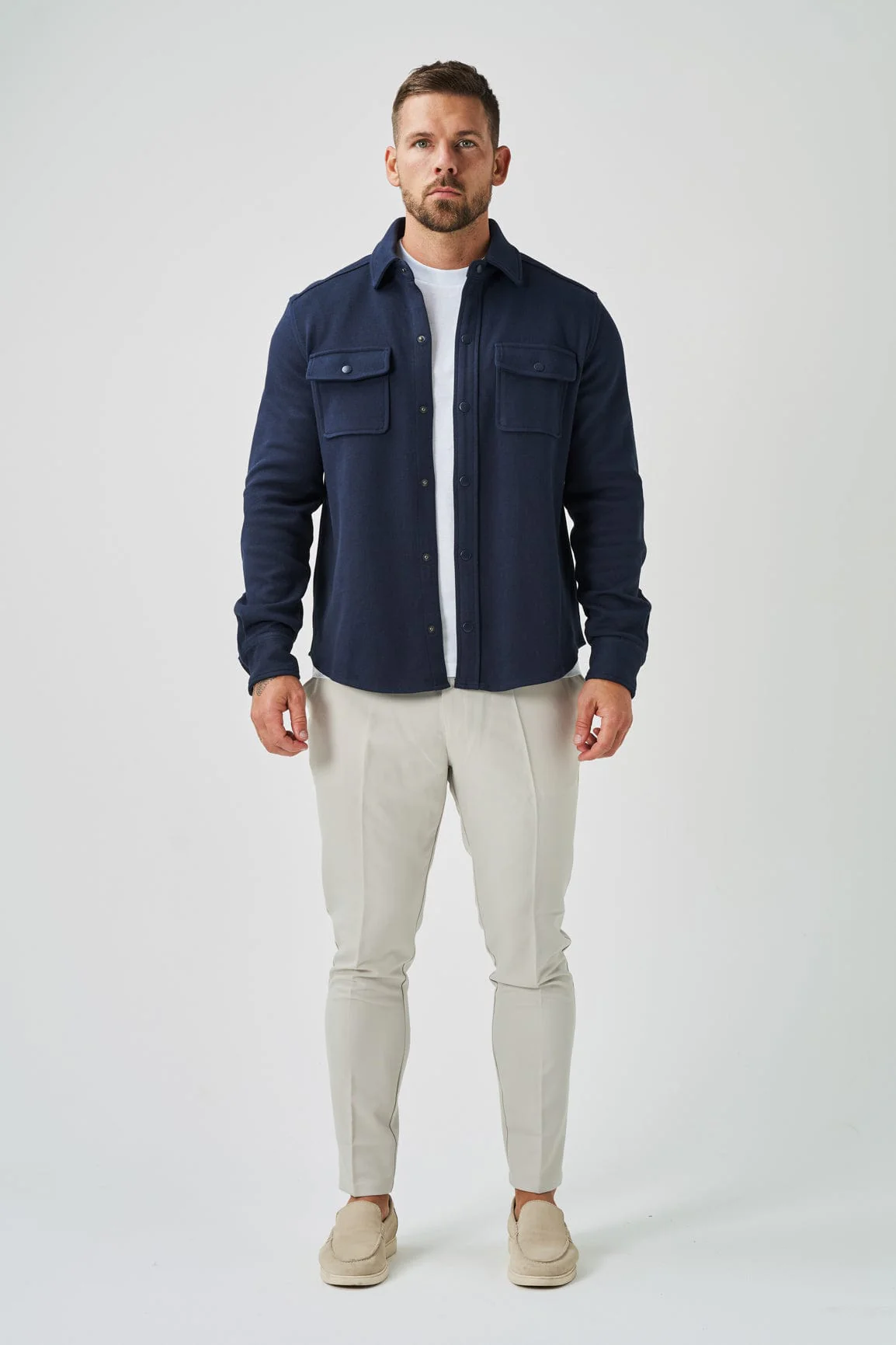 OVERSHIRT - NAVY - Image 3