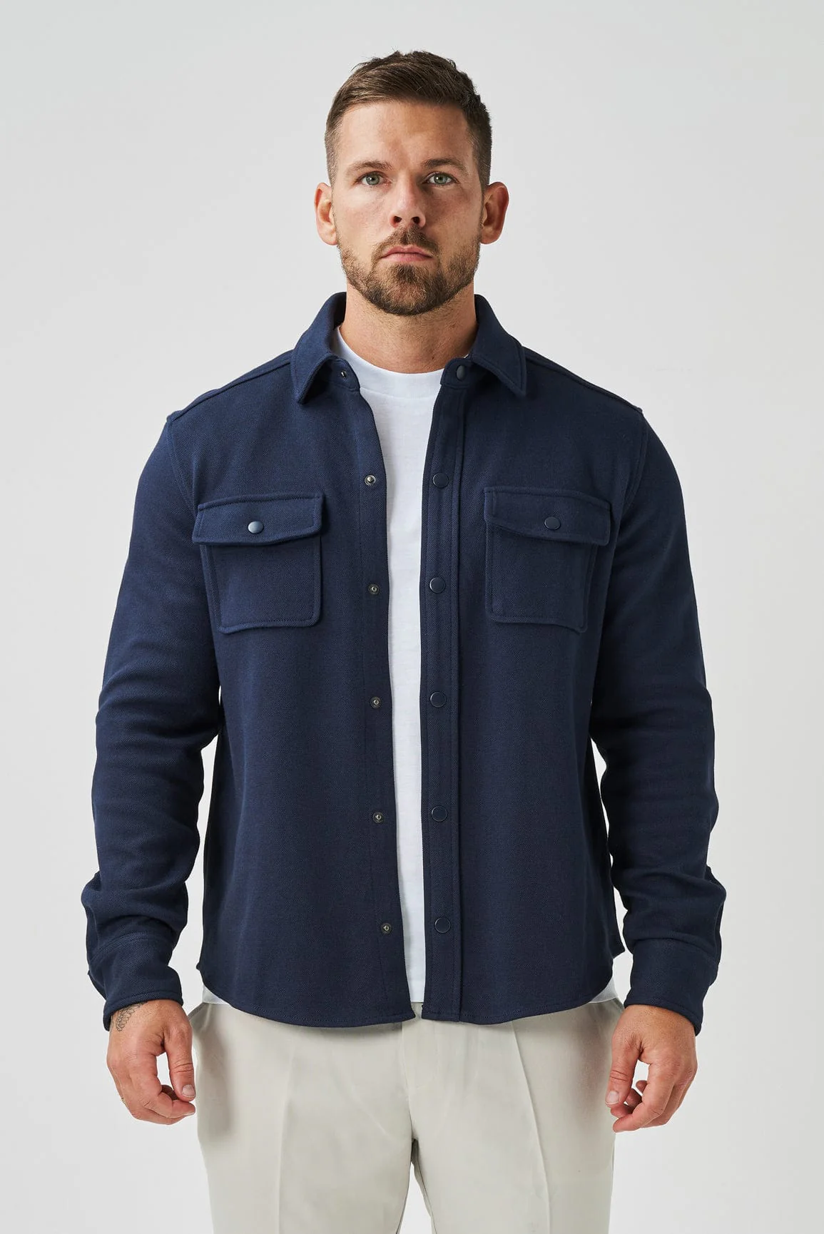 OVERSHIRT - NAVY - Image 9
