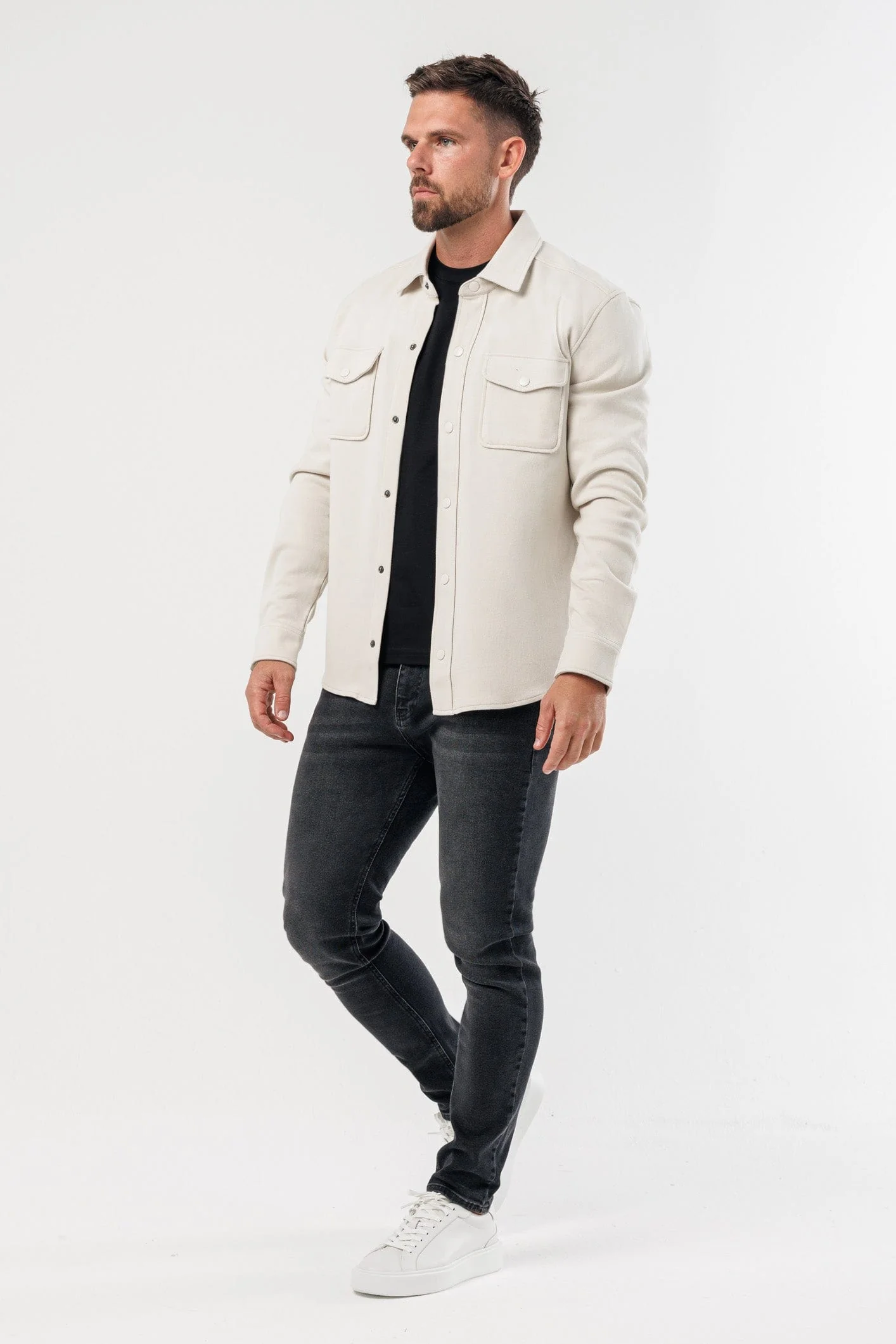 OVERSHIRT - STONE - Image 5