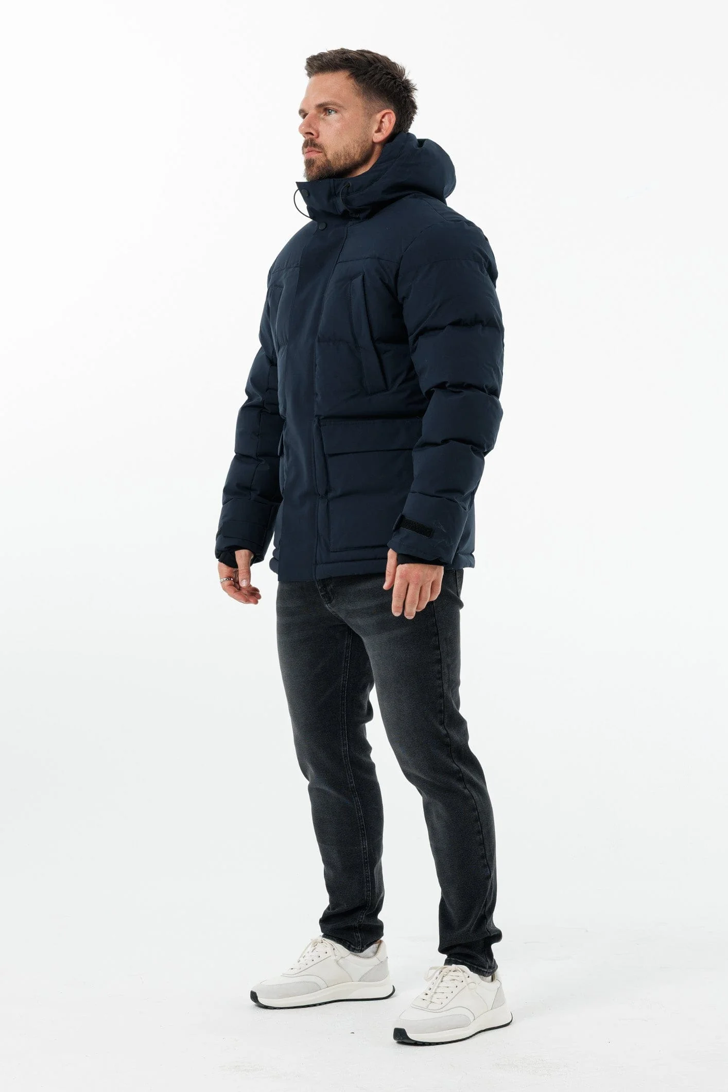 PARKA JACKET - NAVY - Image 5
