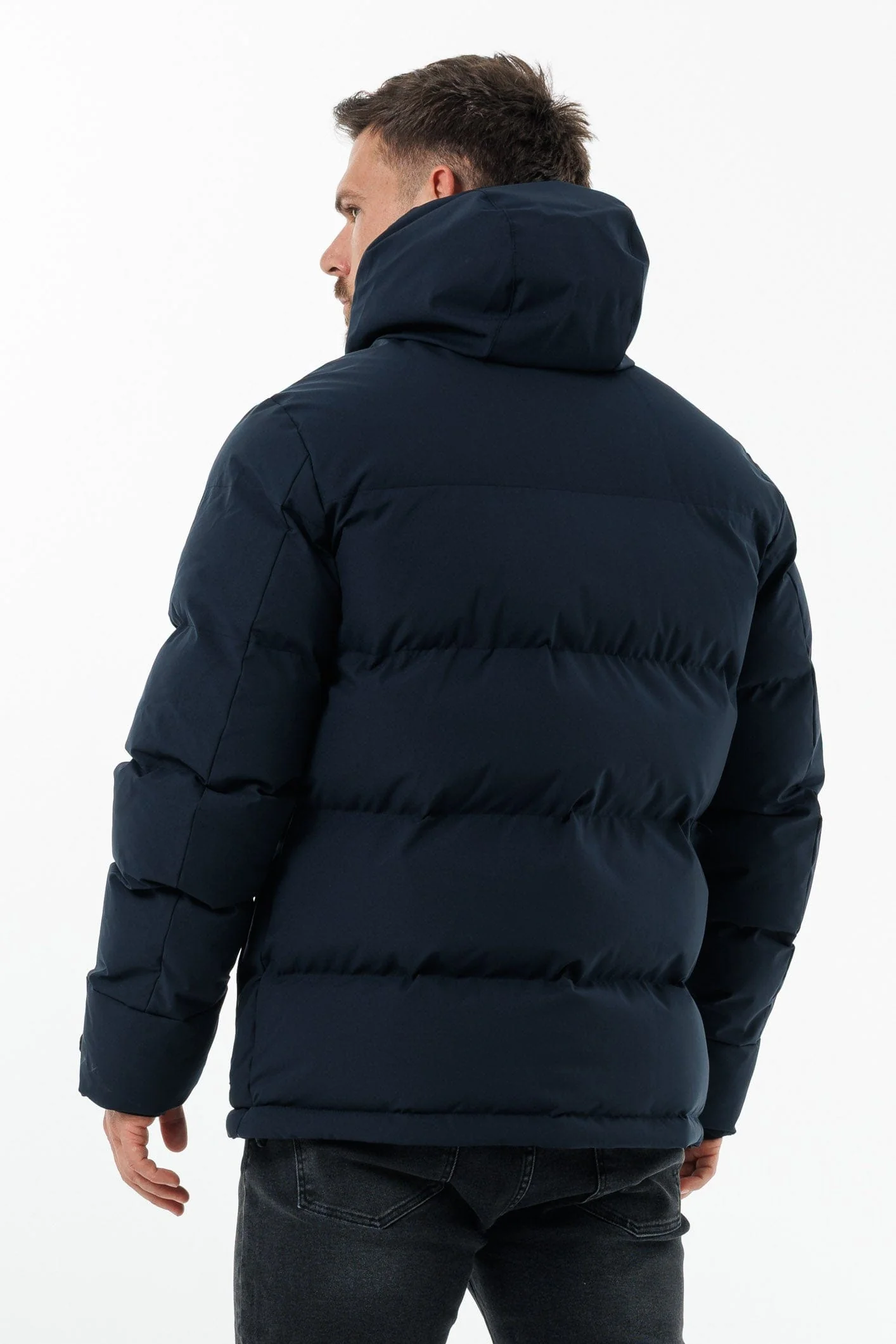 PARKA JACKET - NAVY - Image 8