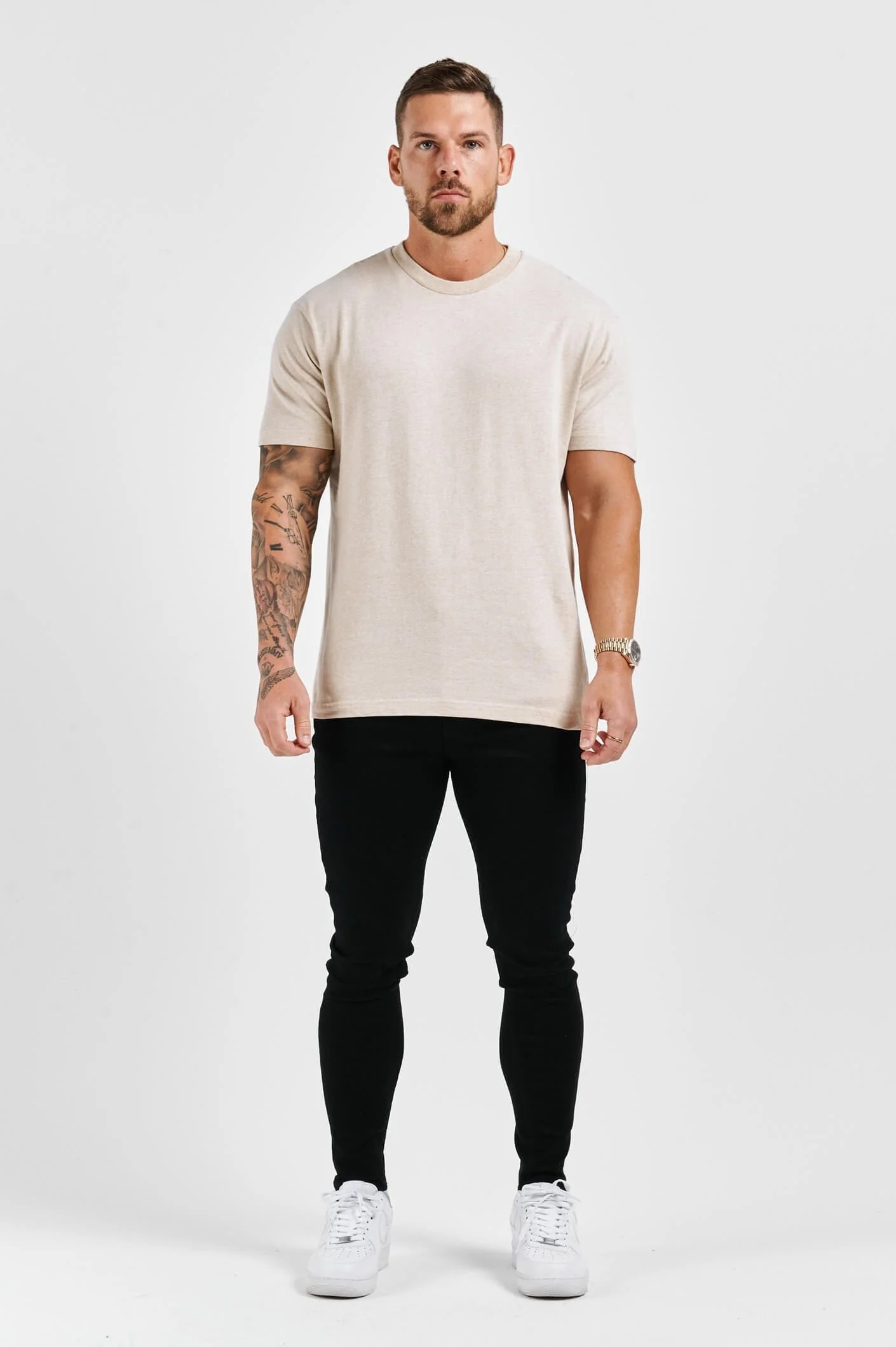 PREMIUM BASICS T-SHIRT - FOG - Image 3