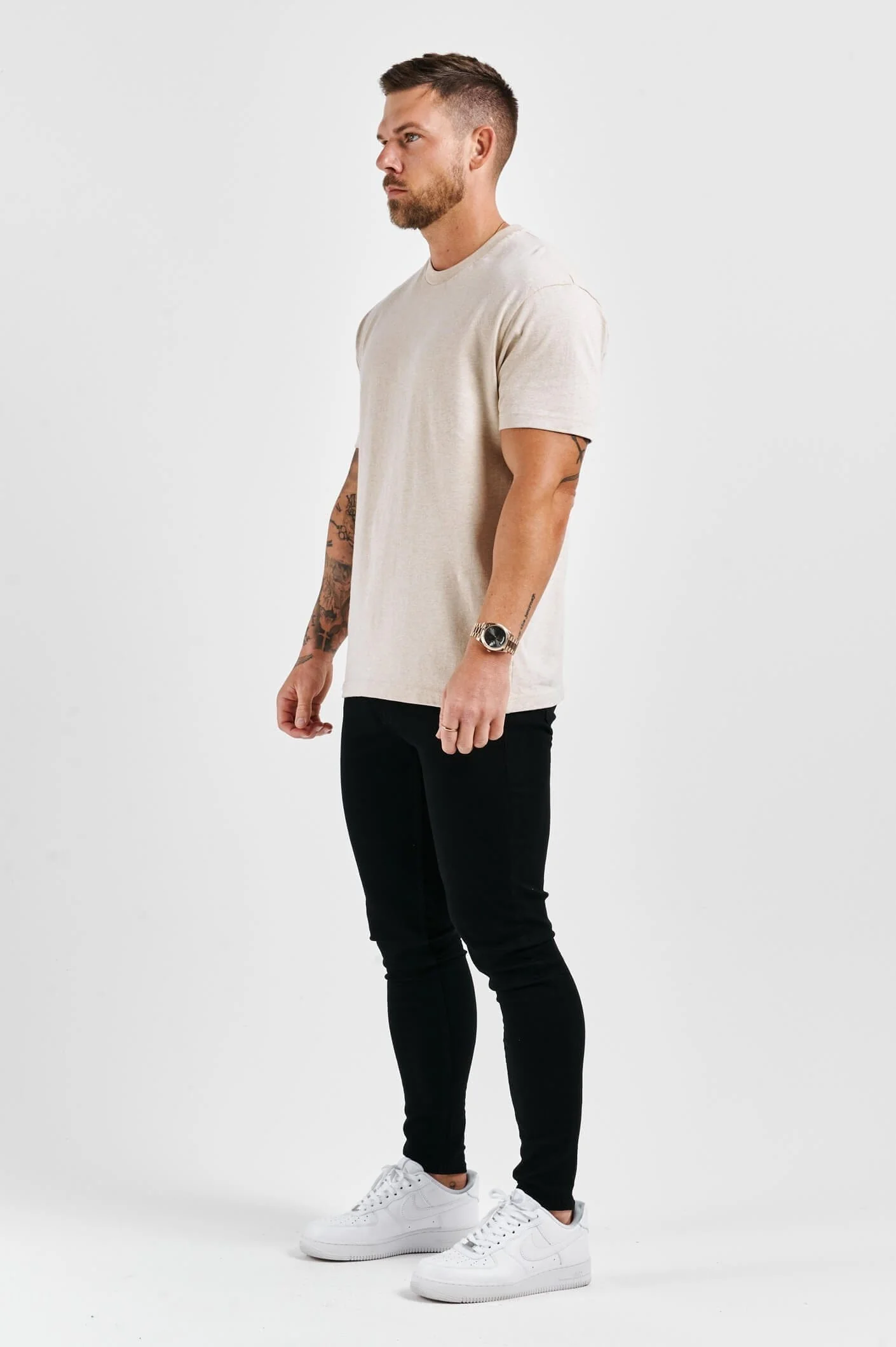 PREMIUM BASICS T-SHIRT - FOG - Image 5