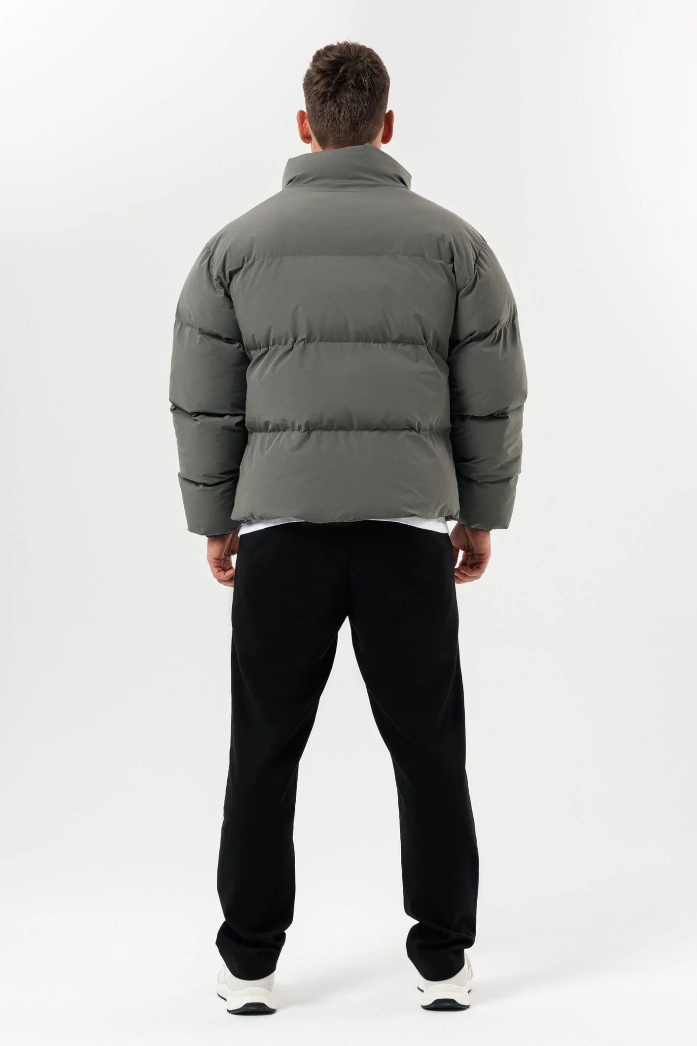PUFFER JACKET - GREY - Image 6